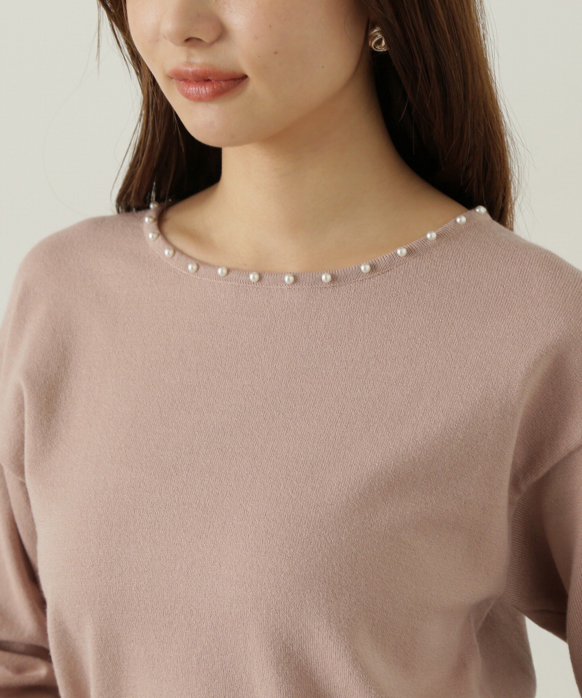 PROPORTION BODY DRESSING「バイカラーパールニットセットアップ」|ワンピース|