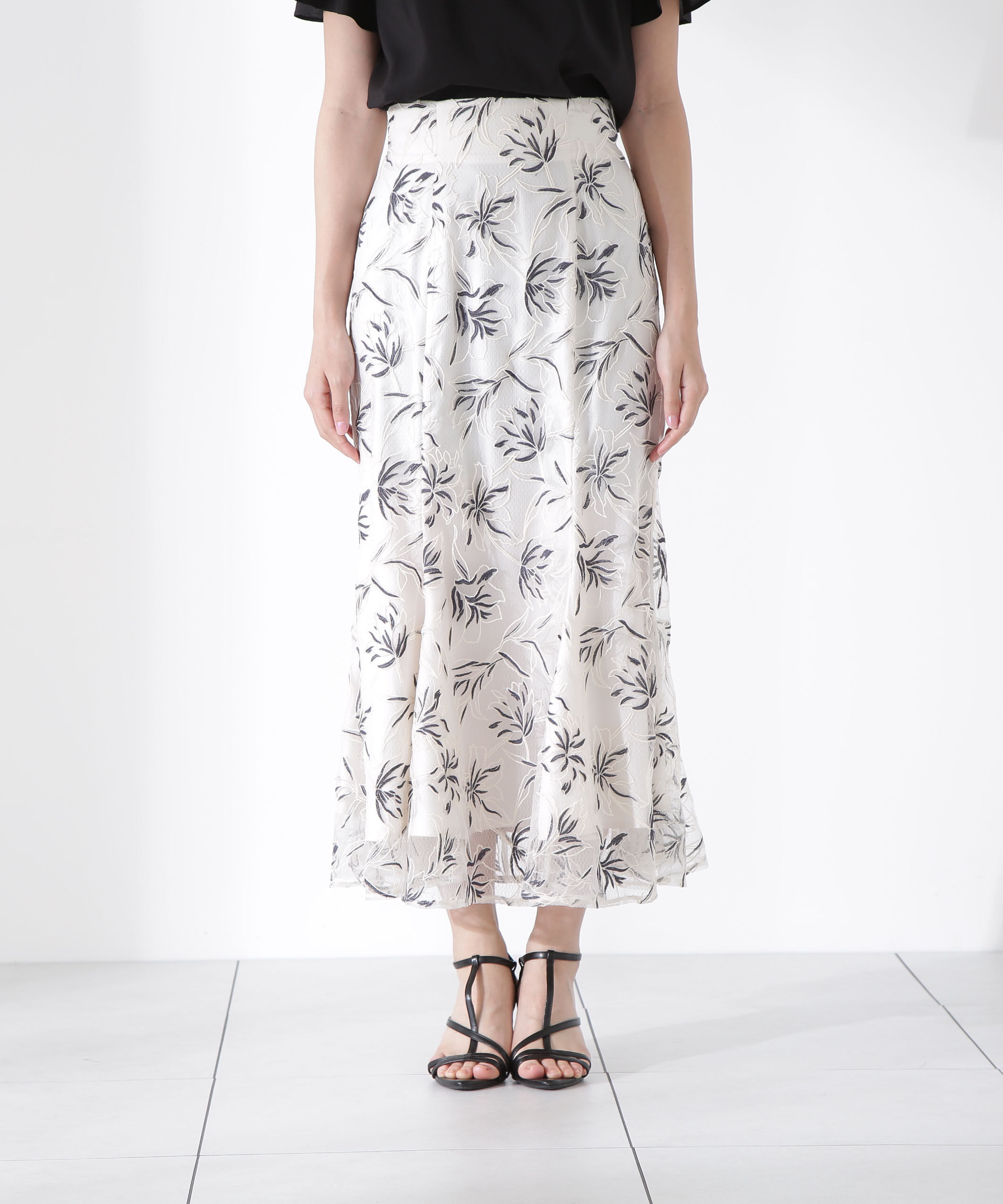 PROPORTION BODY DRESSING「レースマーメイドスカート」|スカート|