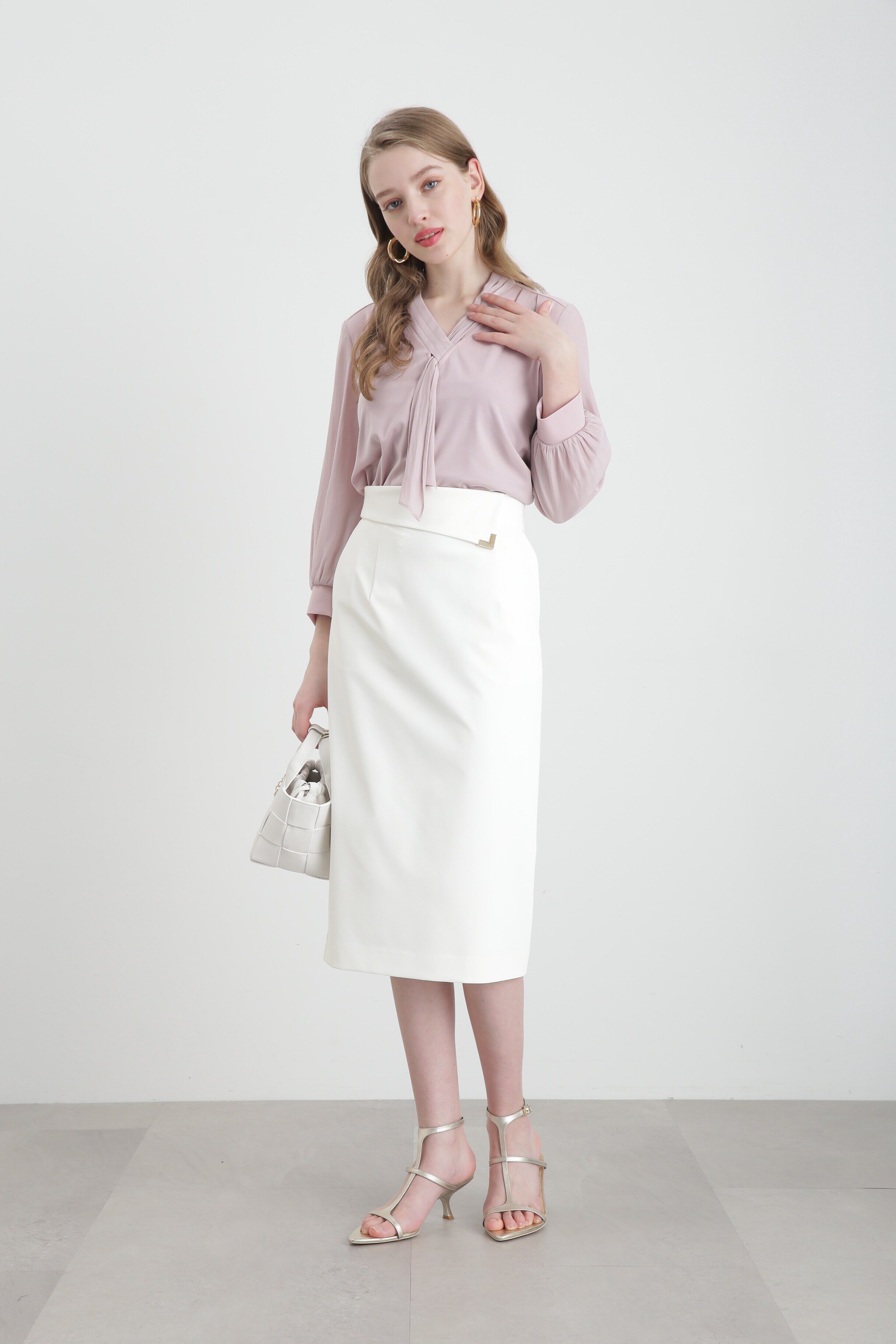  「◆Ｌ字メタルタイトスカート」|スカート|