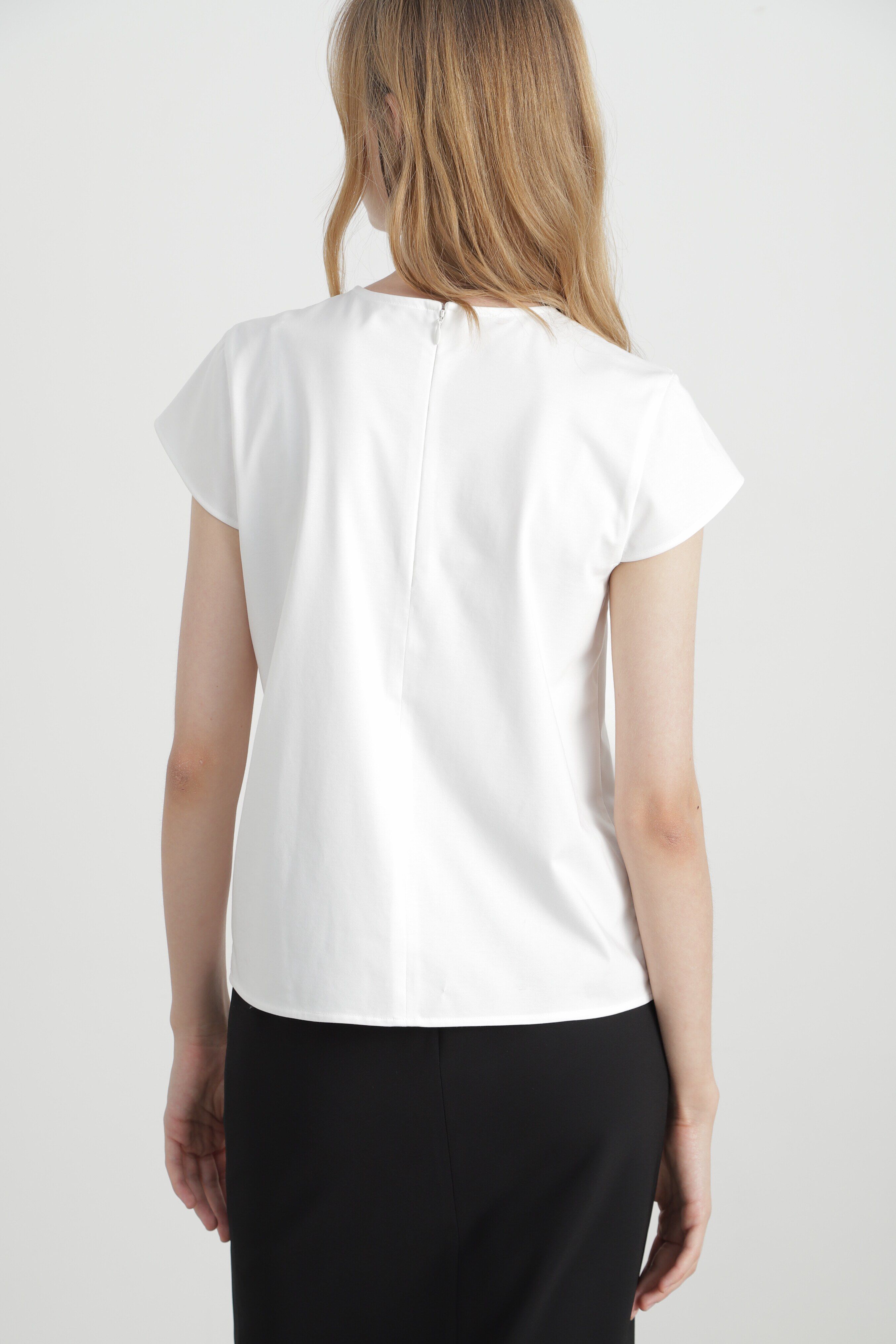  「◆フハクコンビカットソーブラウス」|Tシャツ・カットソー|