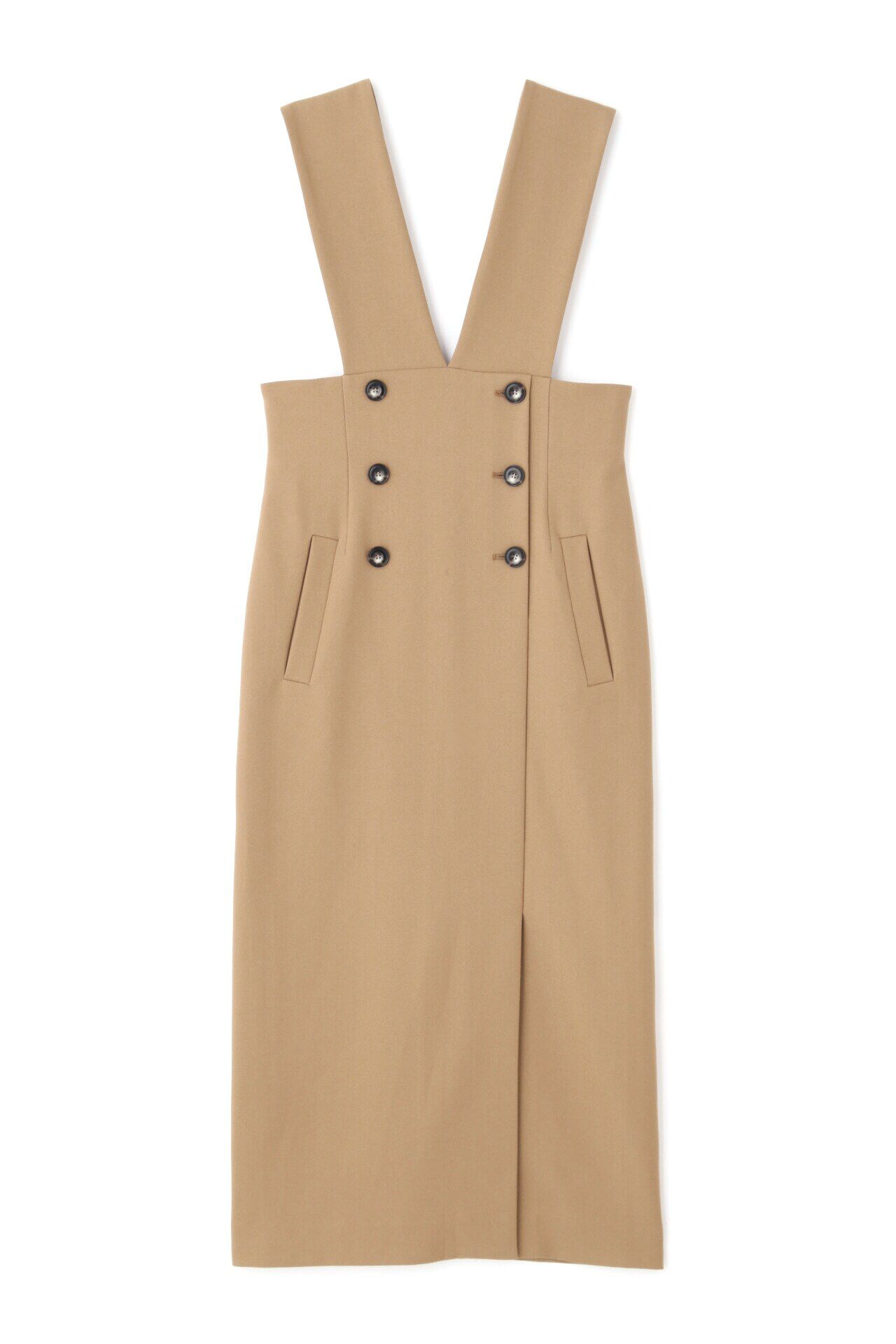  「◆デザインショルダージャンパースカート」|ワンピース|