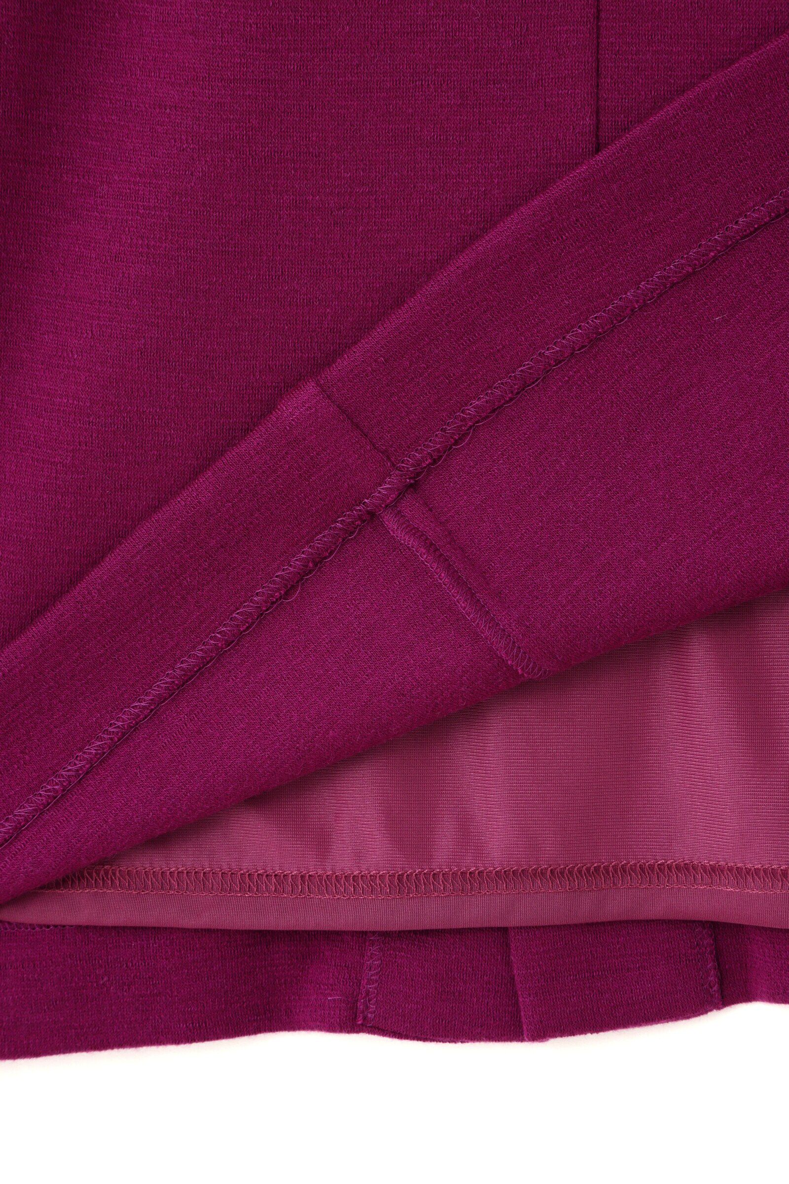  「フロントクロスウールジャージワンピース」|ワンピース|