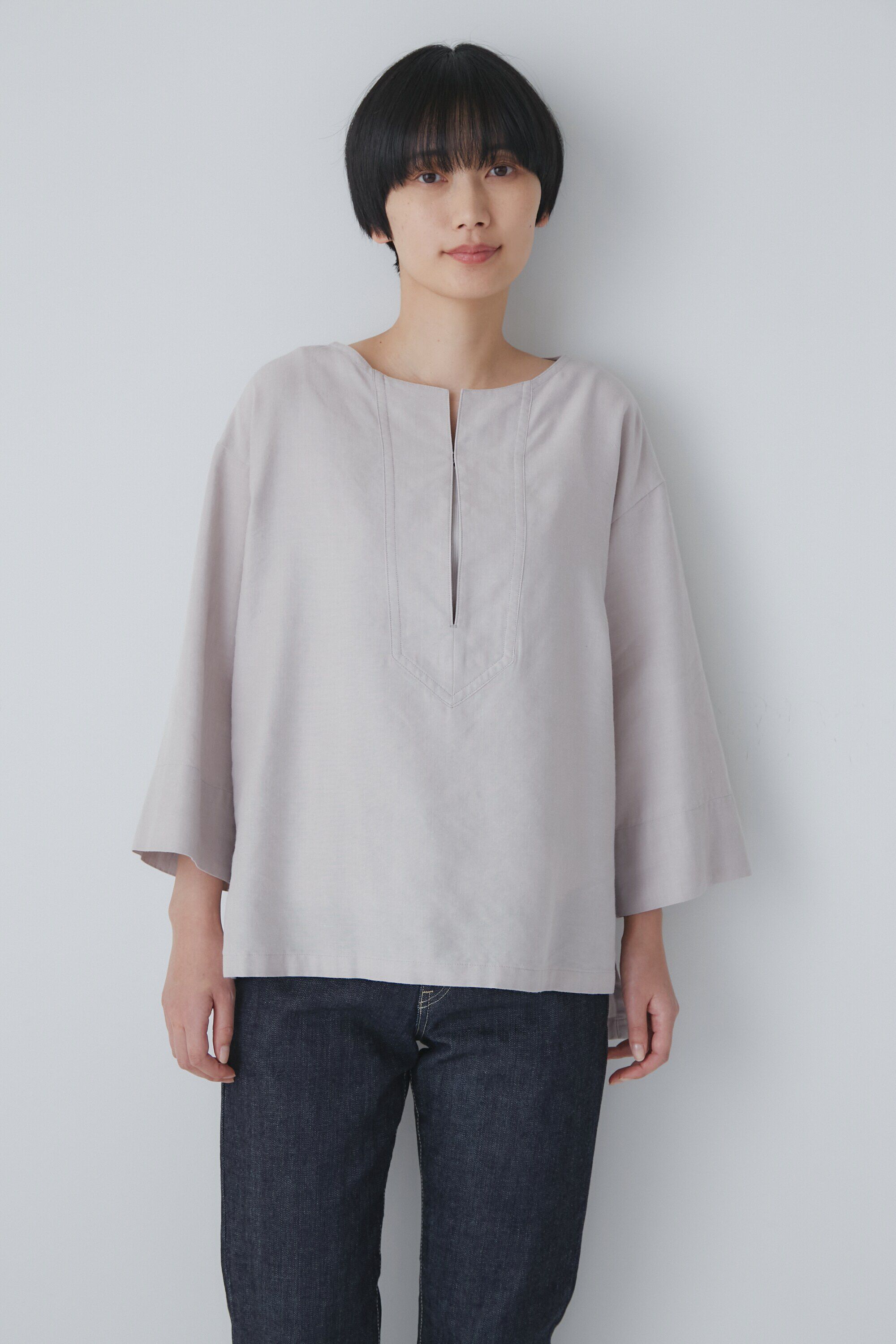  「◆ＰＥ／レーヨンリネンブラウス」|シャツ・ブラウス|