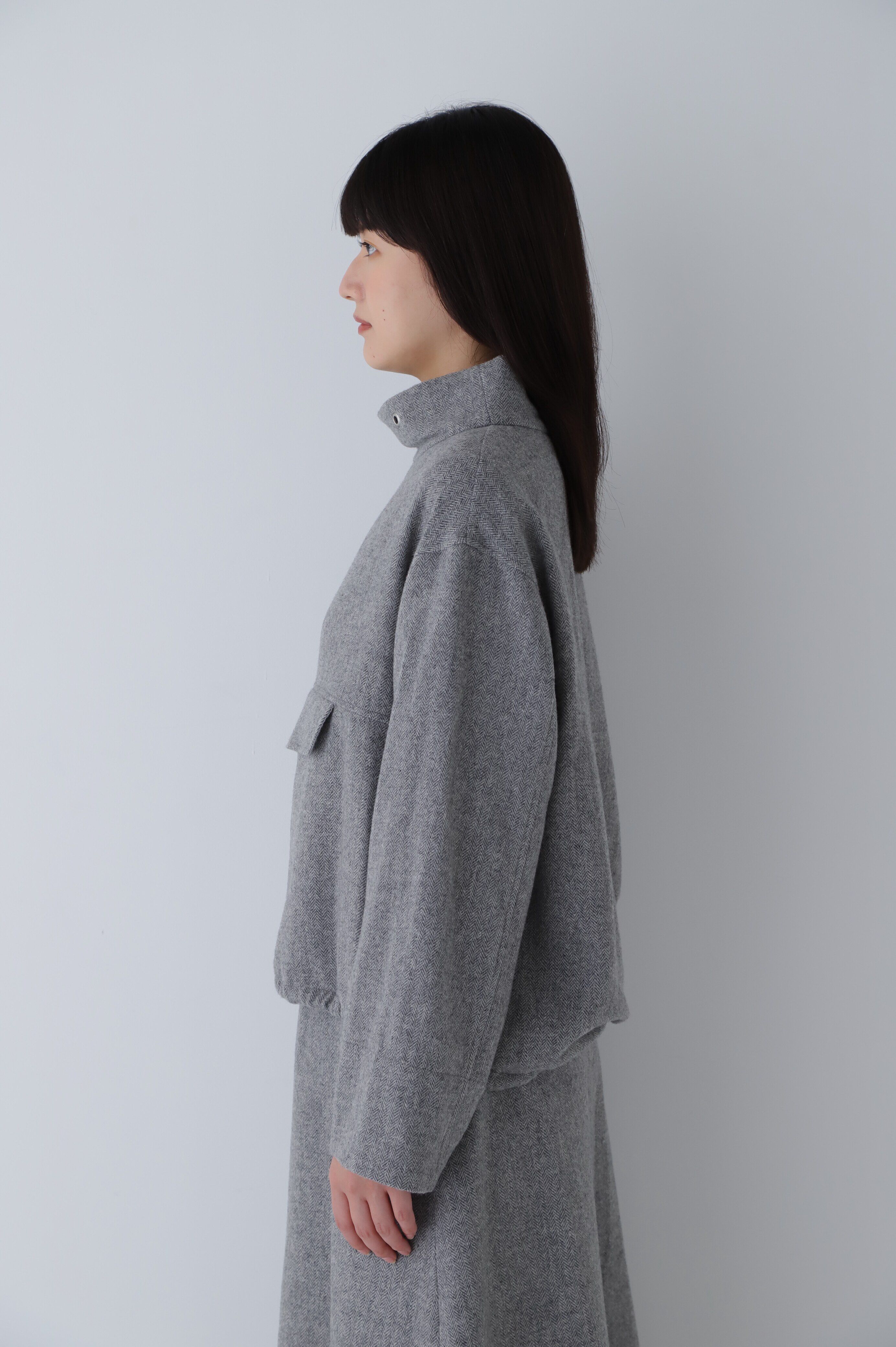  「◆ツィードスタンドアノラック」|シャツ・ブラウス|