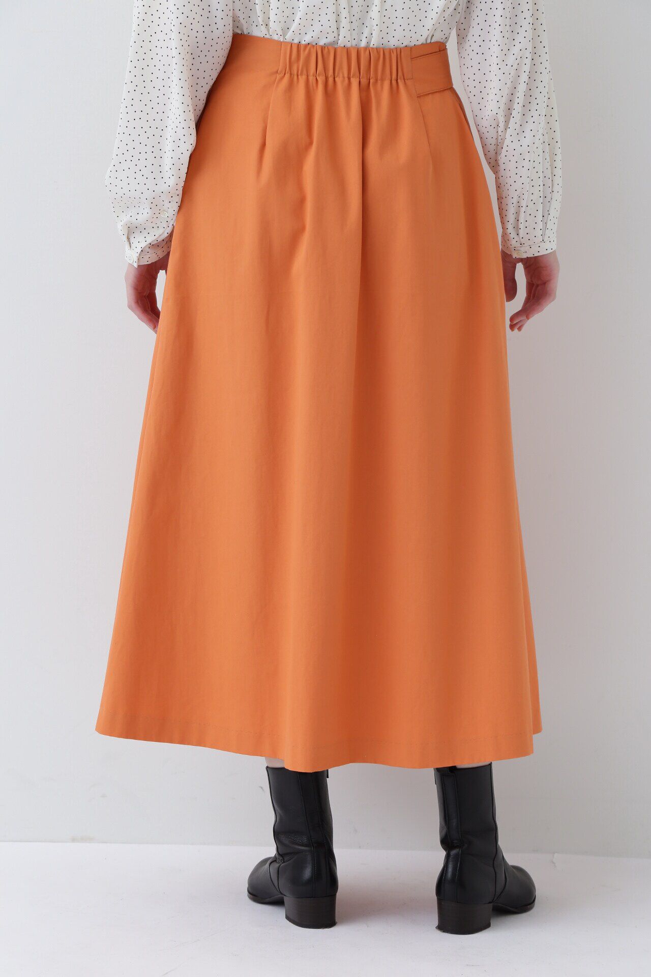  「◆ベルト付き巻きスカート」|スカート|