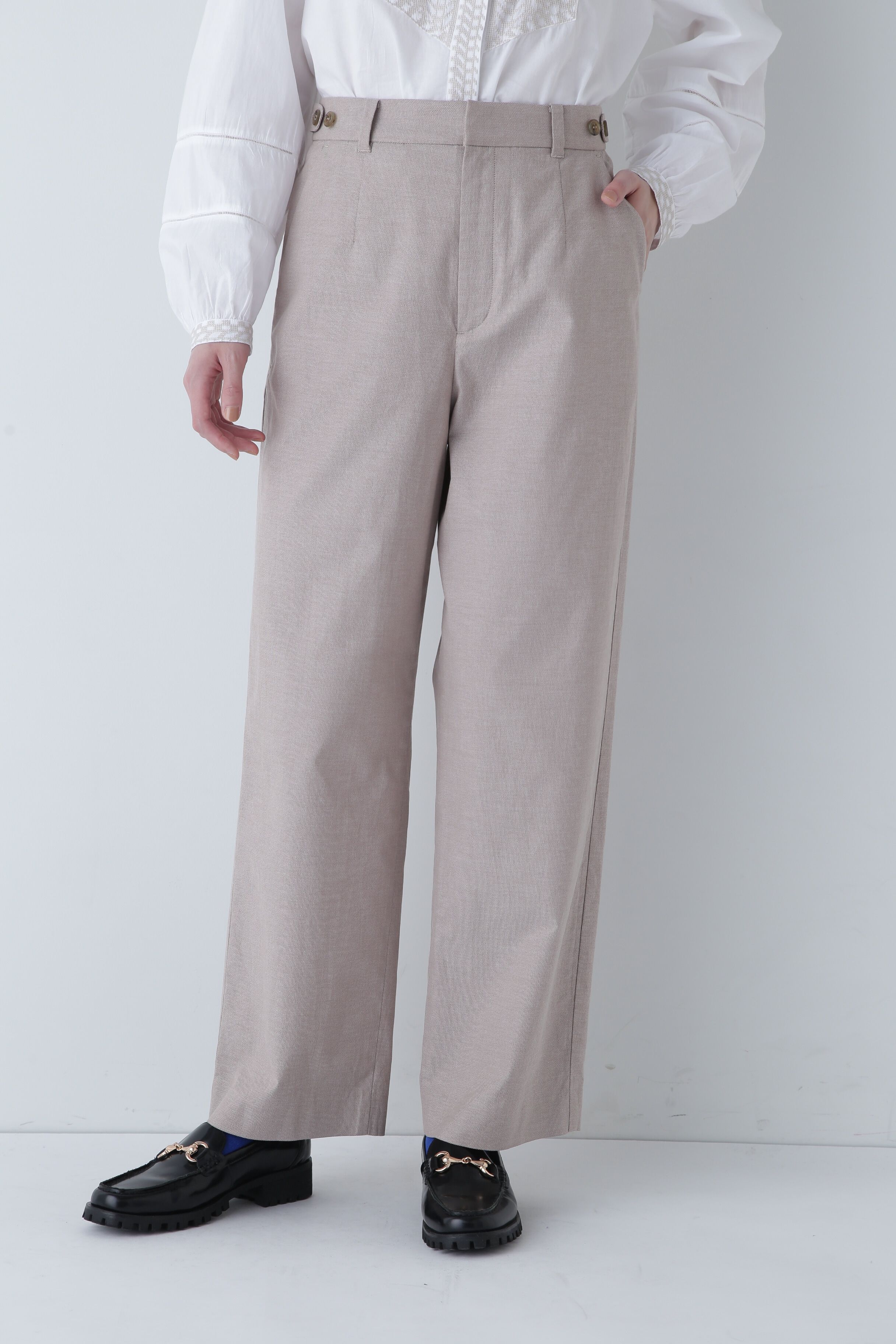  「◆先染めドビーストレッチパンツ」|その他|