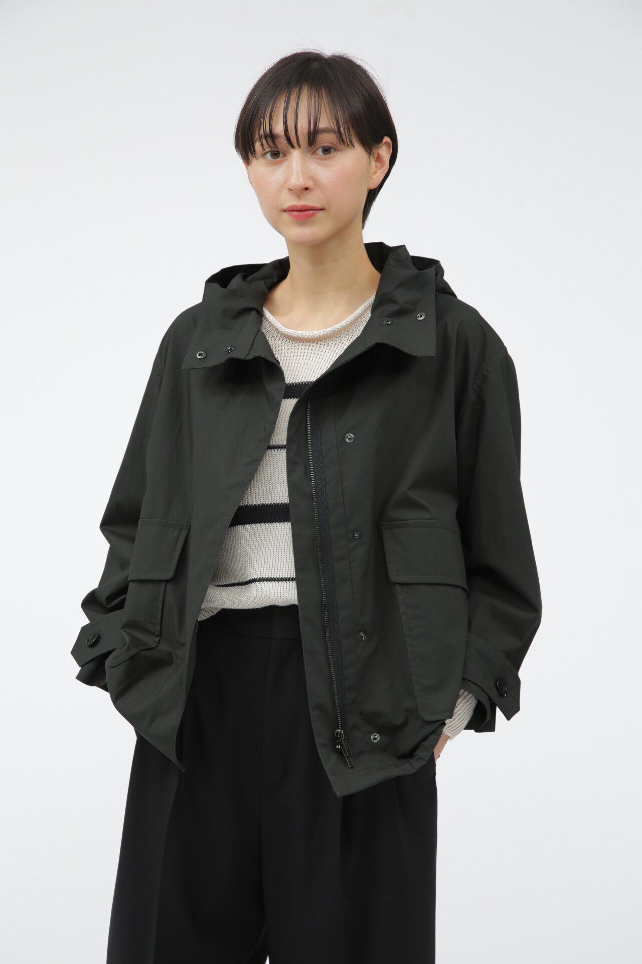  「HIGH DENSE COTTON POPLIN」|ブルゾン・スタジャン|SMOKE8