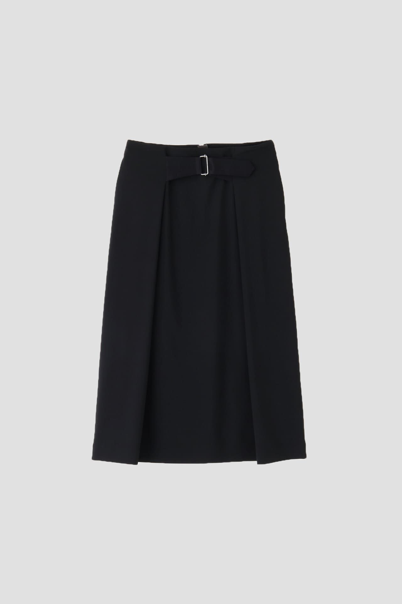  「FINE WOOL POPLIN」|スカート|