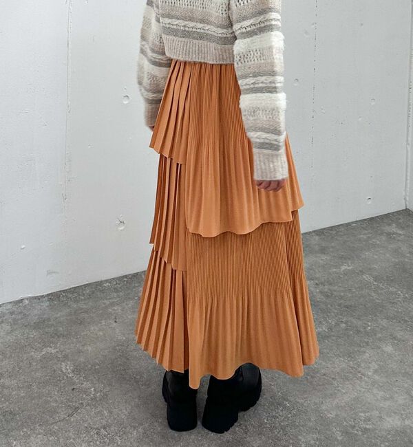 archives「プリーツティアードスカート／」|スカート|