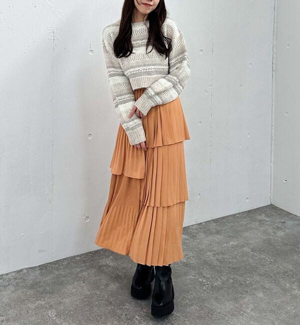 archives「プリーツティアードスカート／」|スカート|