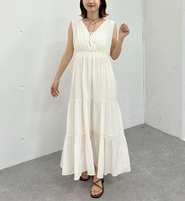 archives「&rsquo;アソート２ｗａｙカシュクールノースリワンピース&rsquo;」|ワンピース|IVORY