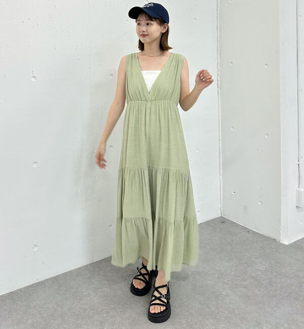 archives「&rsquo;アソート２ｗａｙカシュクールノースリワンピース&rsquo;」|ワンピース|