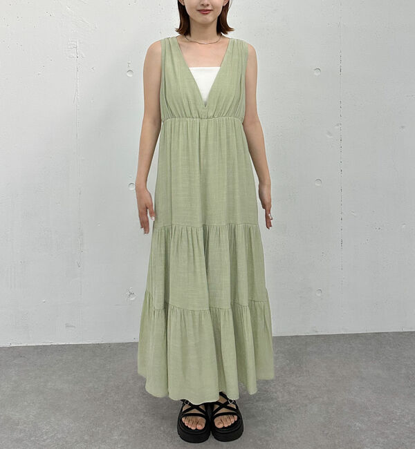 archives「&rsquo;アソート２ｗａｙカシュクールノースリワンピース&rsquo;」|ワンピース|