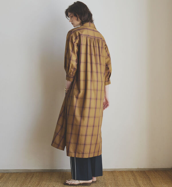 Doux archives「チェックシャツワンピース」|ワンピース|