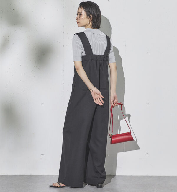 Doux archives「ワイドストラップサロペット」|ワンピース|