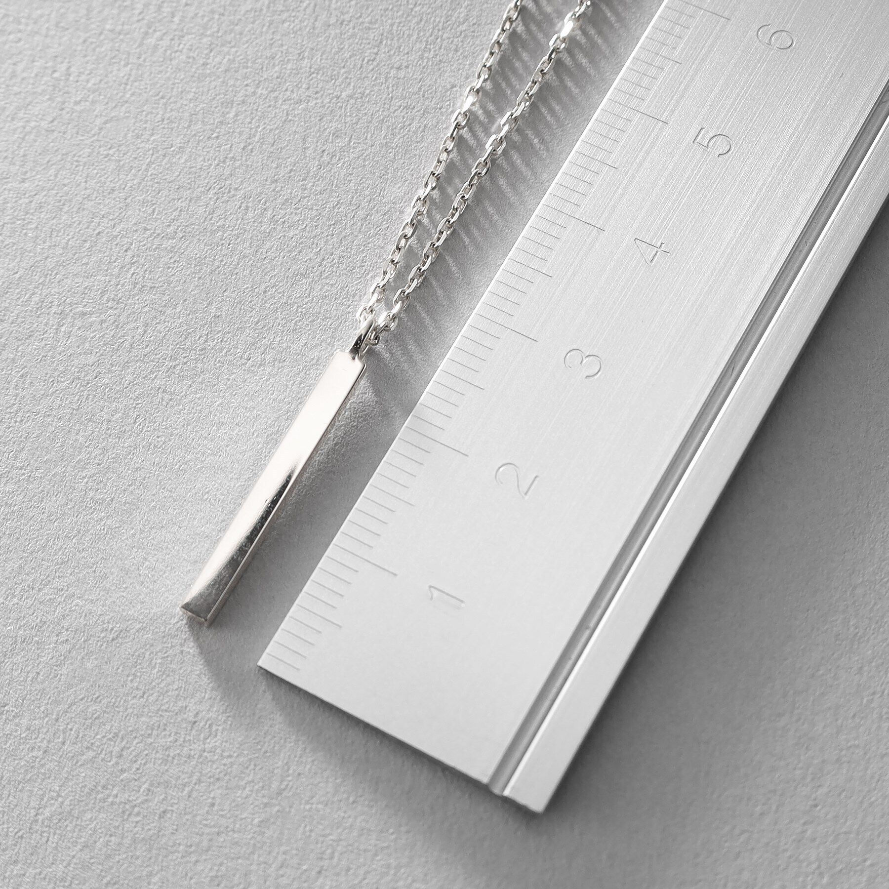 COCOSHNIK ONKITSCH「シルバー スクエアバーネックレス」|ネックレス|