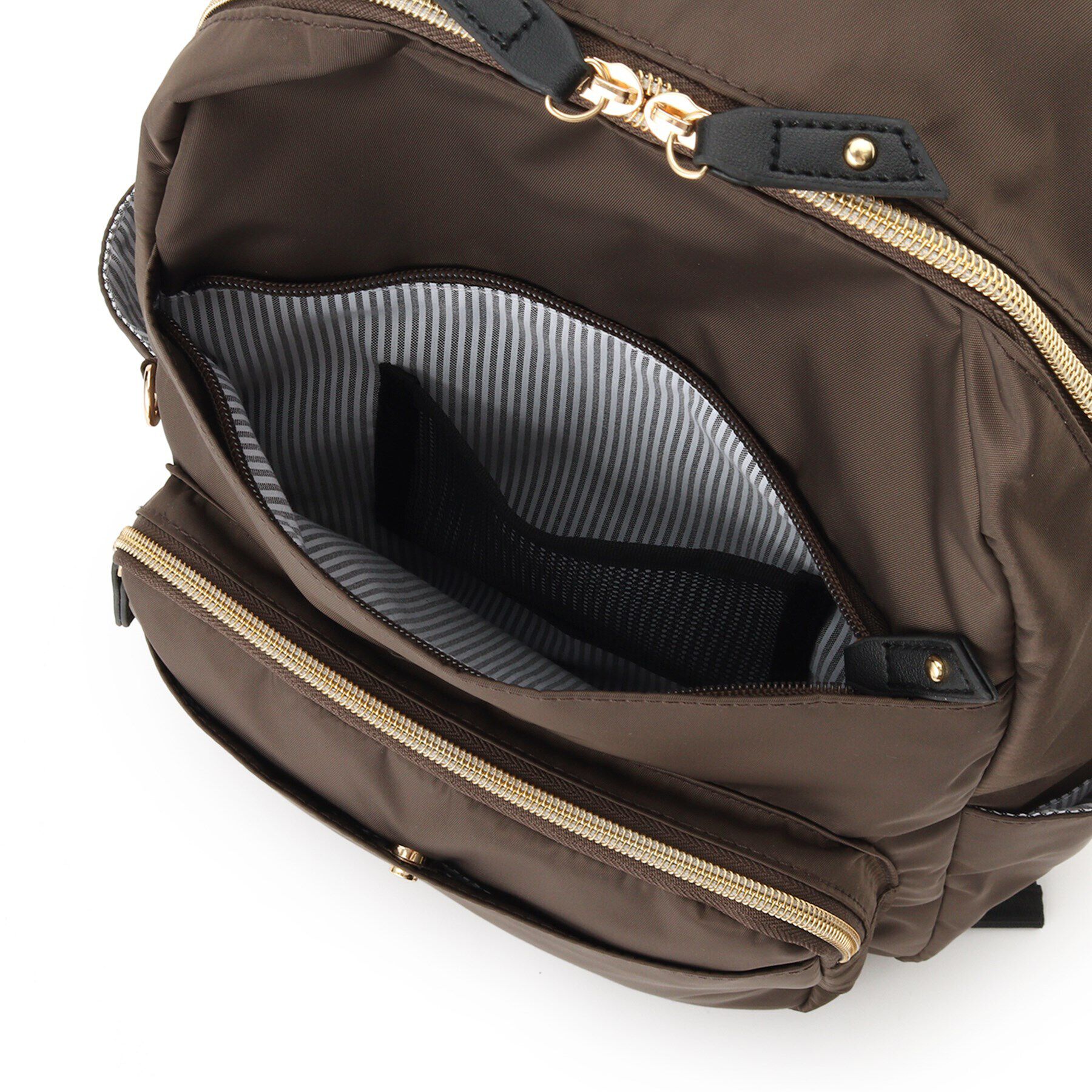 SHOO･LA･RUE「【撥水/背中ポケット】整理整頓できちゃうリュック」|リュック|