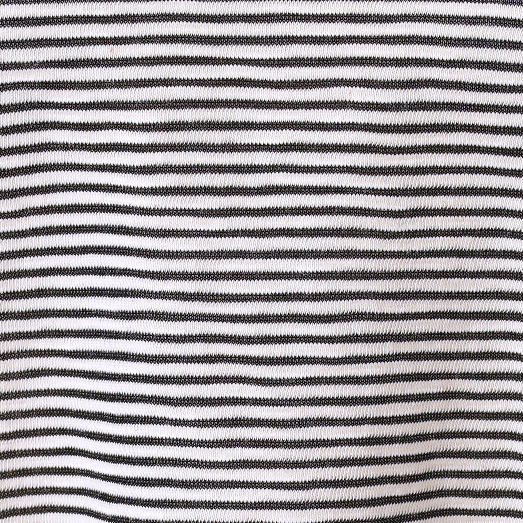 SHOO･LA･RUE「【洗える】腕を出さずにこなれ見え スラブボーダーTシャツ」|Tシャツ・カットソー|