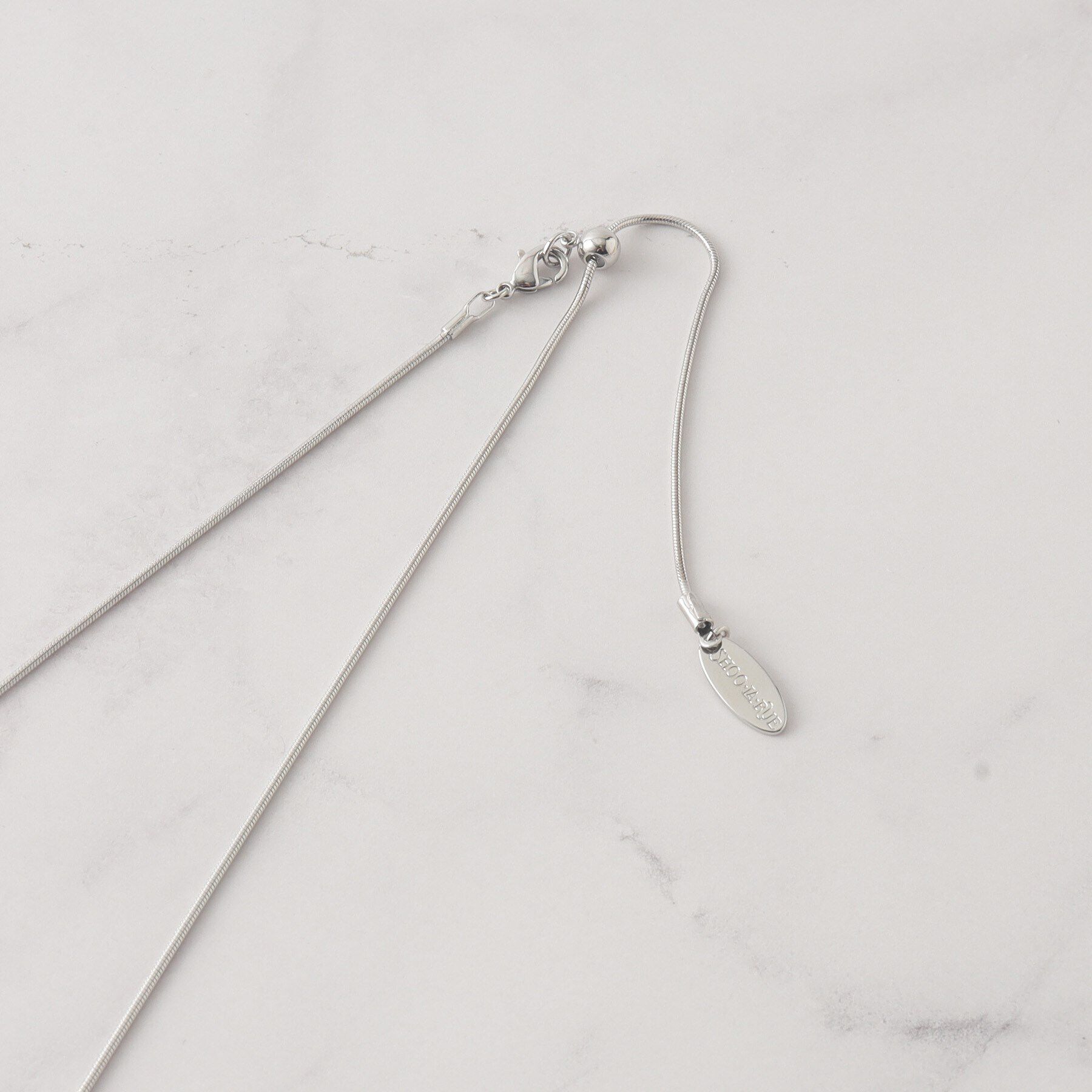 SHOO･LA･RUE「ウェーブオープンドロップネックレス」|ネックレス|