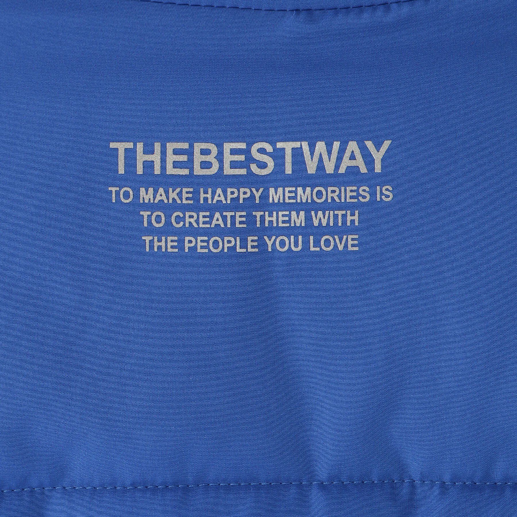 SHOO･LA･RUE「【110-140cm/撥水/男女兼用】お袖取り外し2WAY中綿ブルゾン」|ブルゾン・スタジャン|