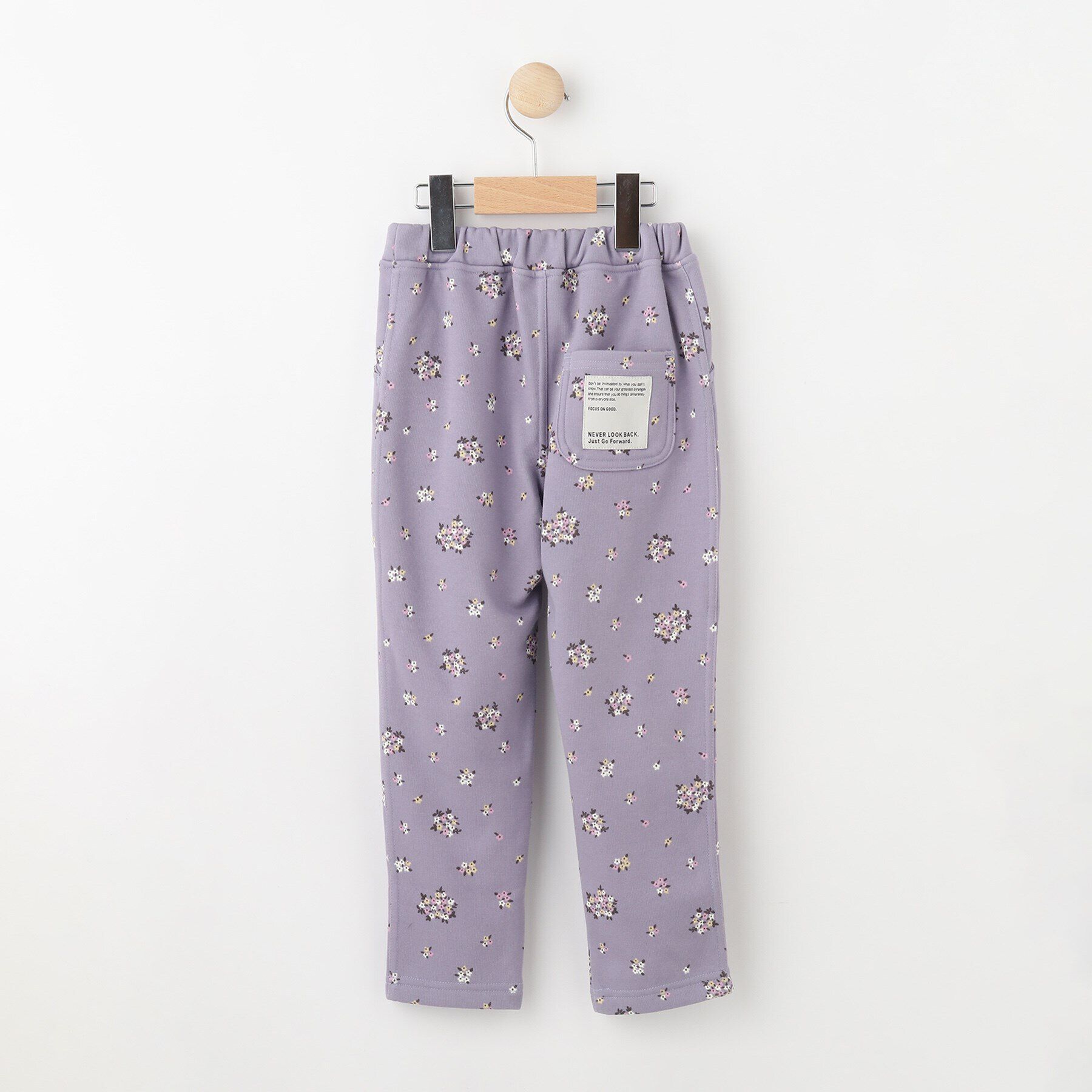 SHOO･LA･RUE「【110-140cm/男女兼用】裏シャギー総柄パンツ」|その他|