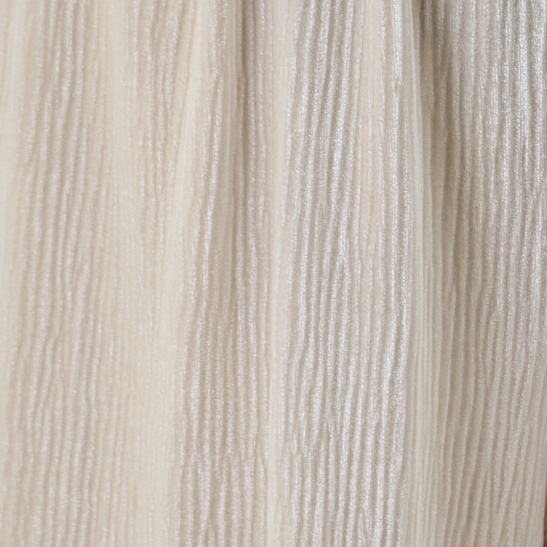 SHOO･LA･RUE「【S-LL】クラッシュベロア調 ランダムプリーツ イージーパンツ」|その他|