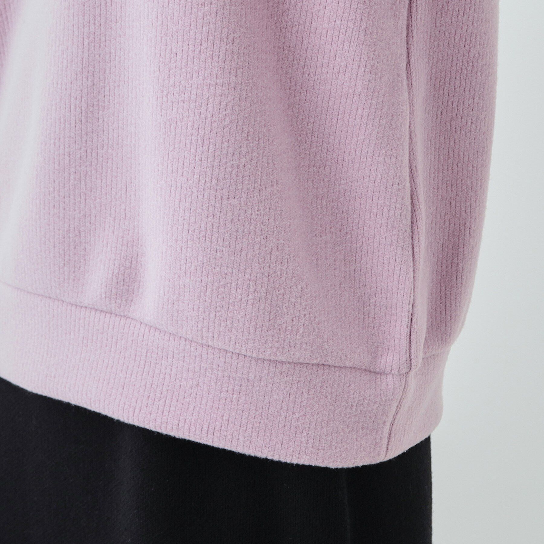 SHOO･LA･RUE「【S-LL】一枚で決まる ふんわり微起毛 フリル袖トップス」|Tシャツ・カットソー|