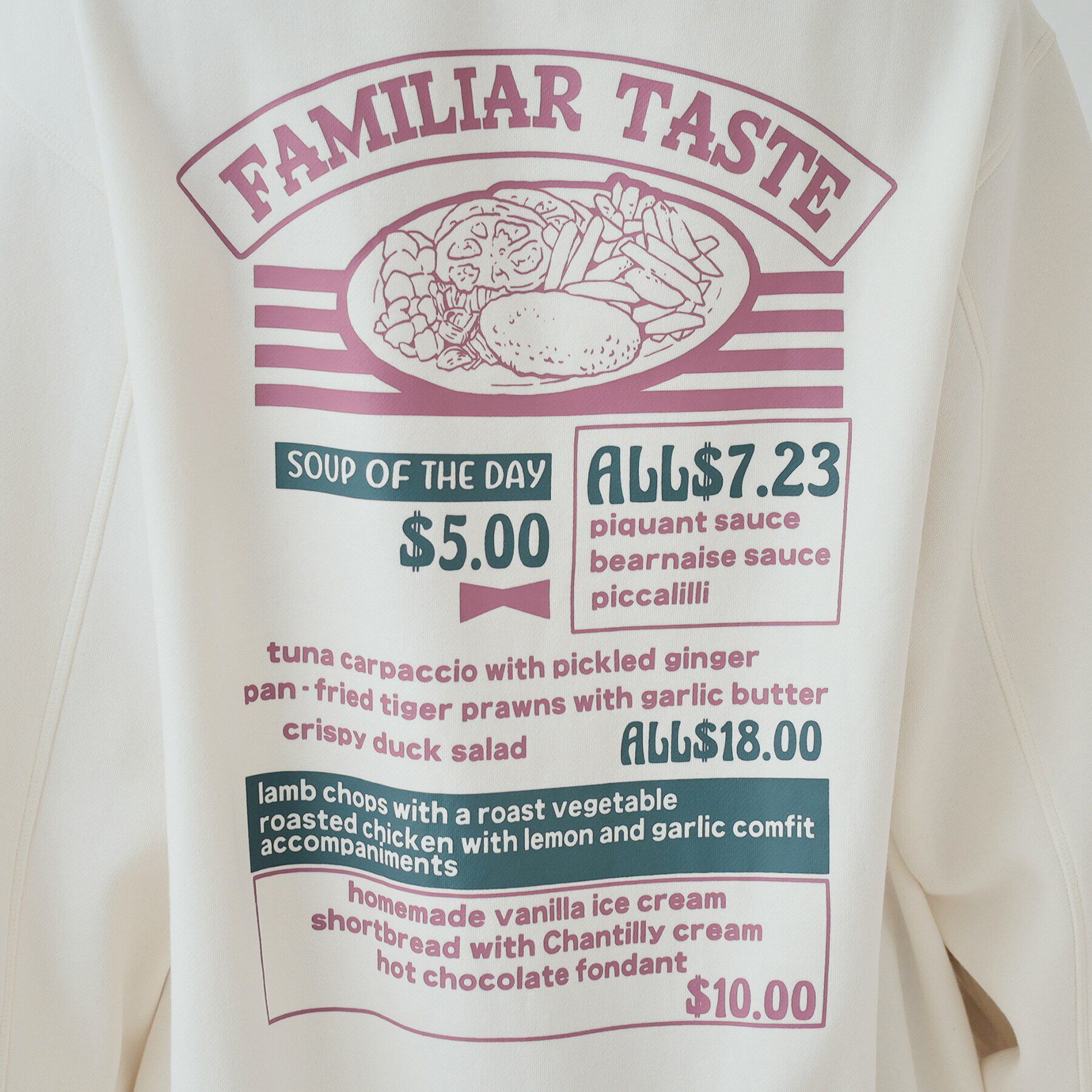 SHOO･LA･RUE「【あったか/S-LL】グラフィックアソート 裏起毛スウェット」|パーカー|