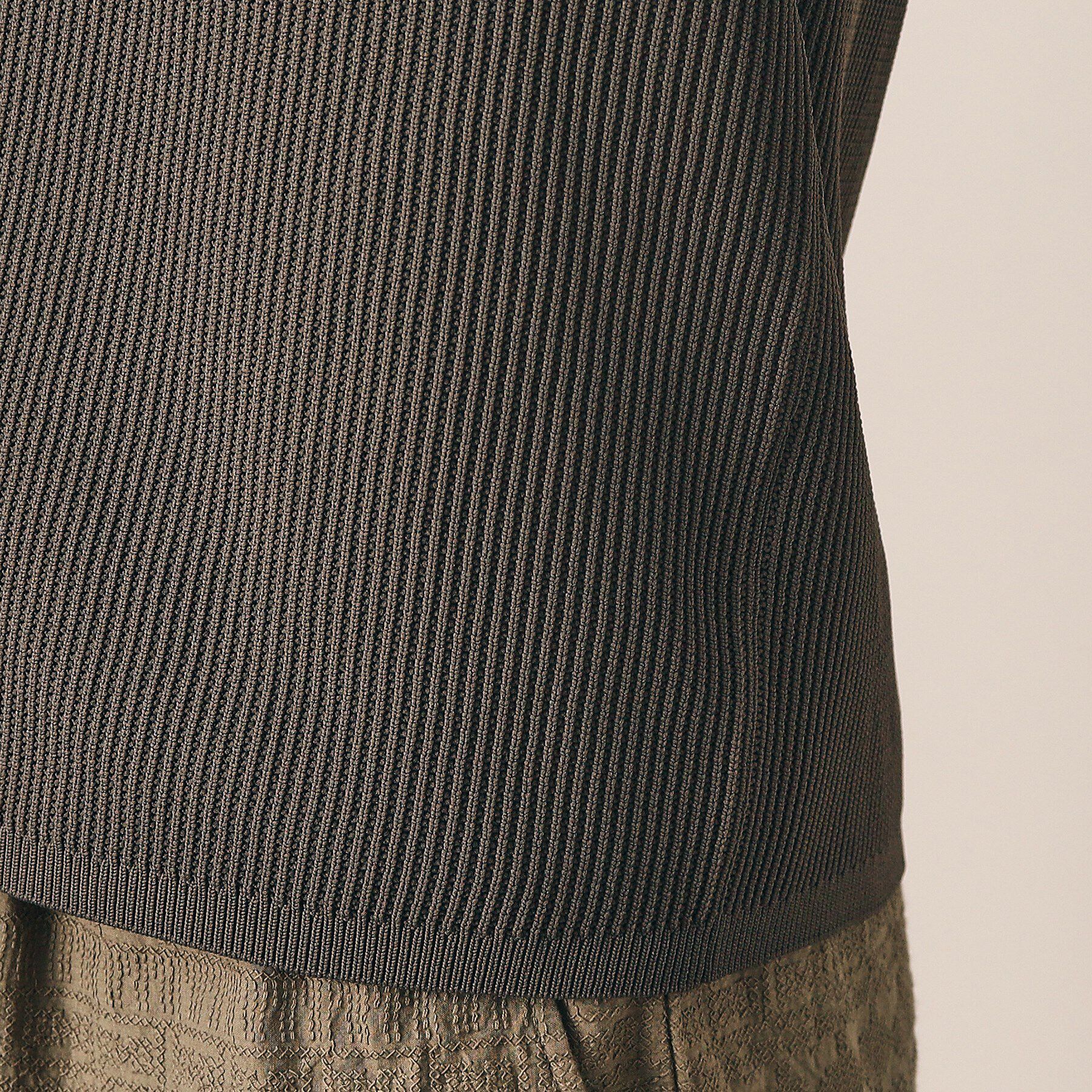 Dessin「釦付きシャツニットカーディガン」|ニット・セーター|