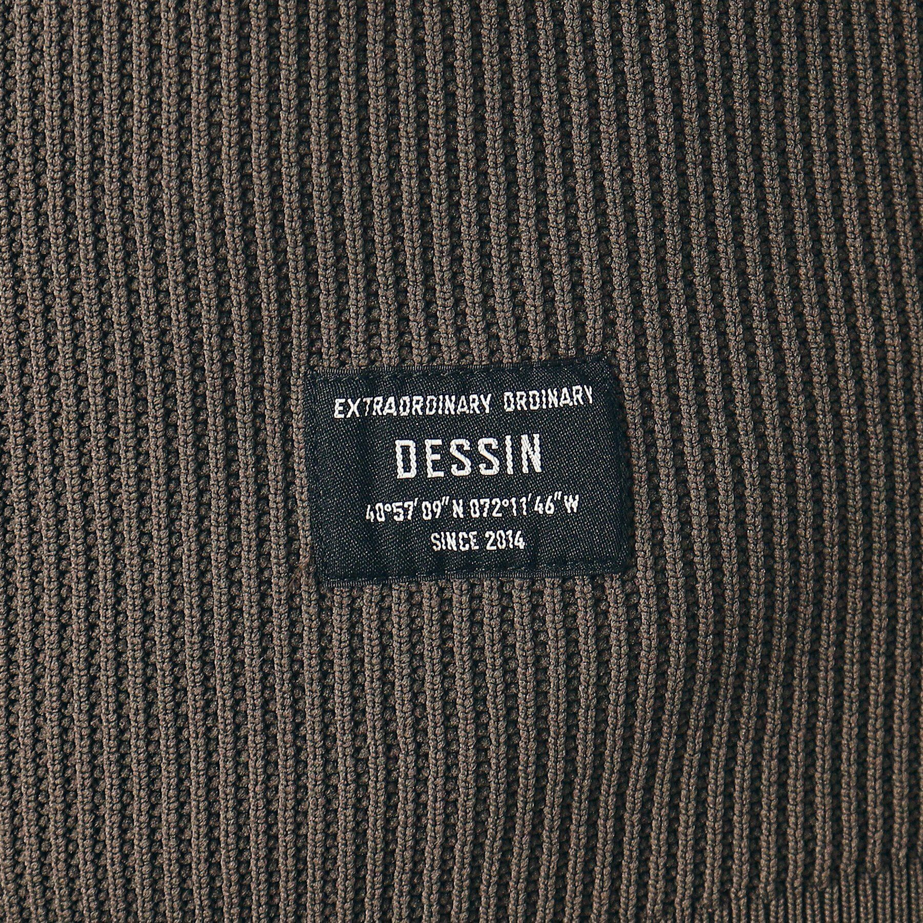 Dessin「釦付きシャツニットカーディガン」|ニット・セーター|