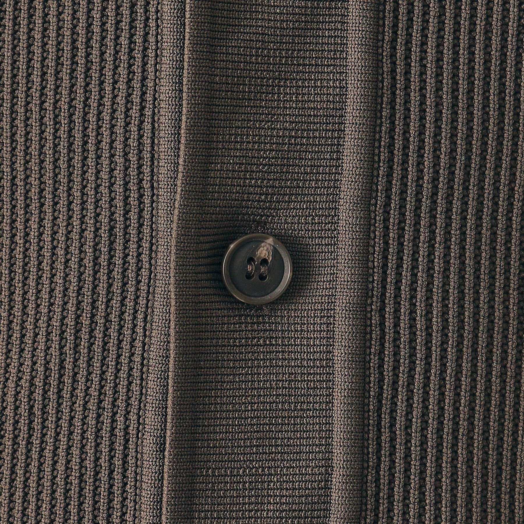 Dessin「釦付きシャツニットカーディガン」|ニット・セーター|