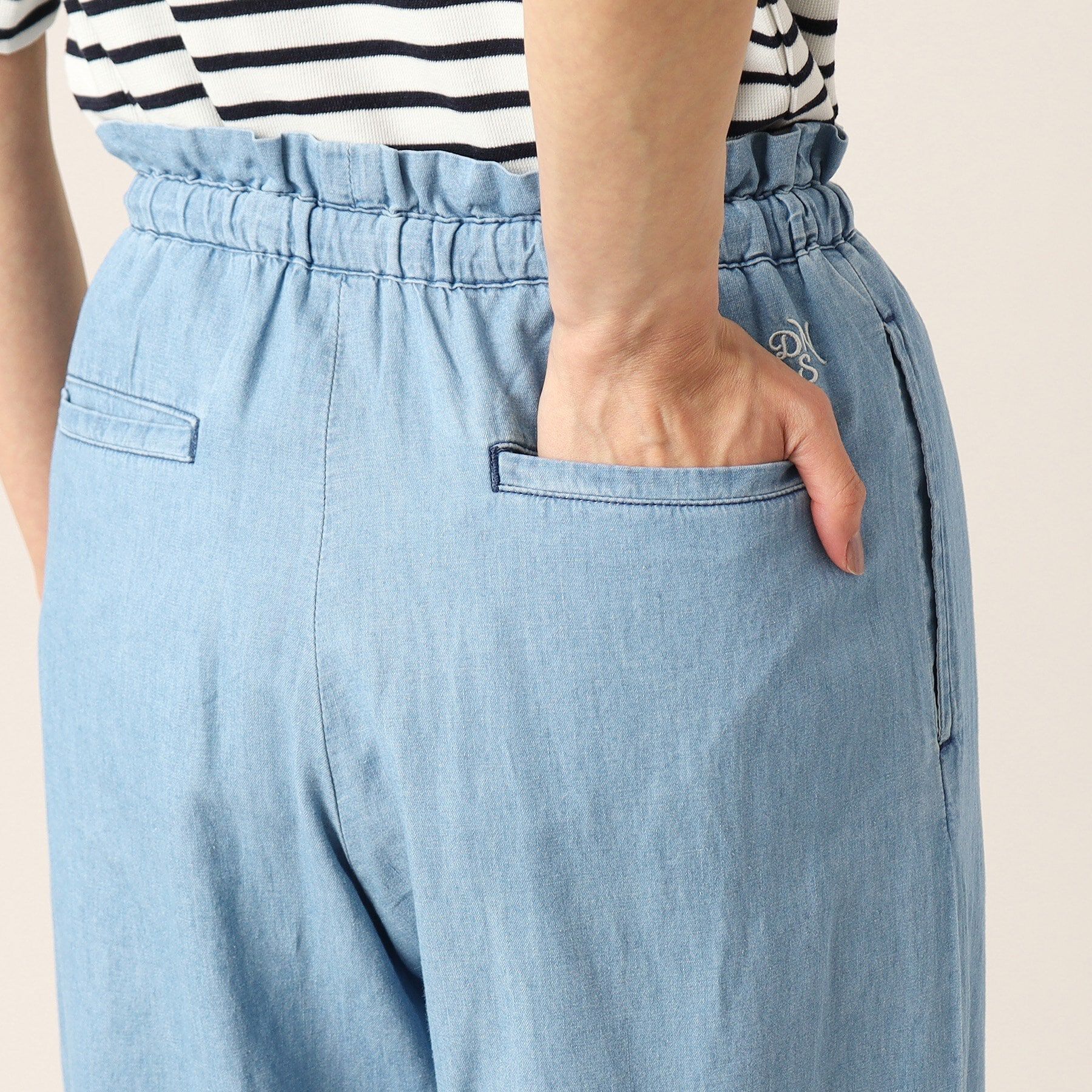 Dessin「【洗える】リラックスデニムパンツ（XS～L）」|デニム|