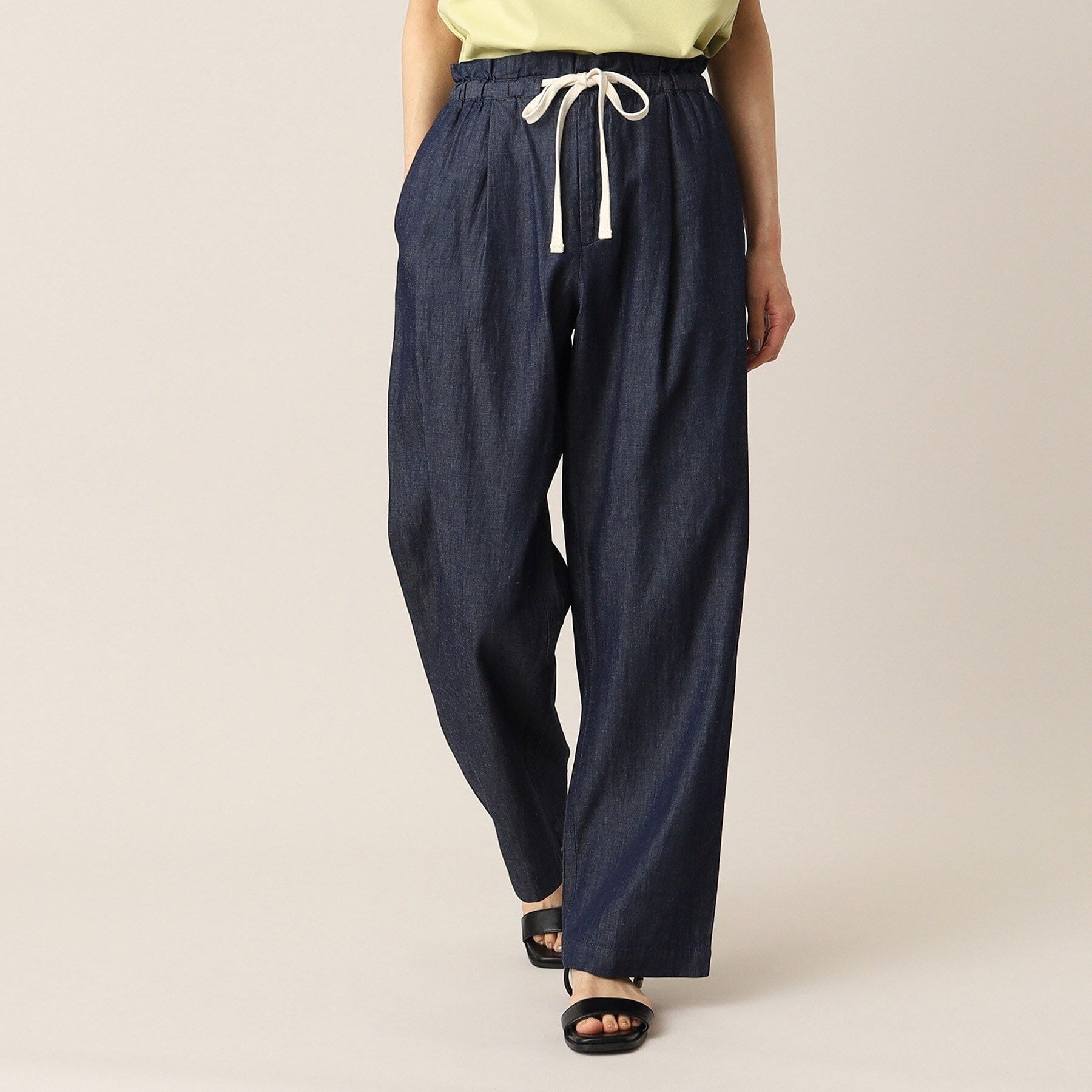 Dessin「【洗える】リラックスデニムパンツ（XS～L）」|デニム|