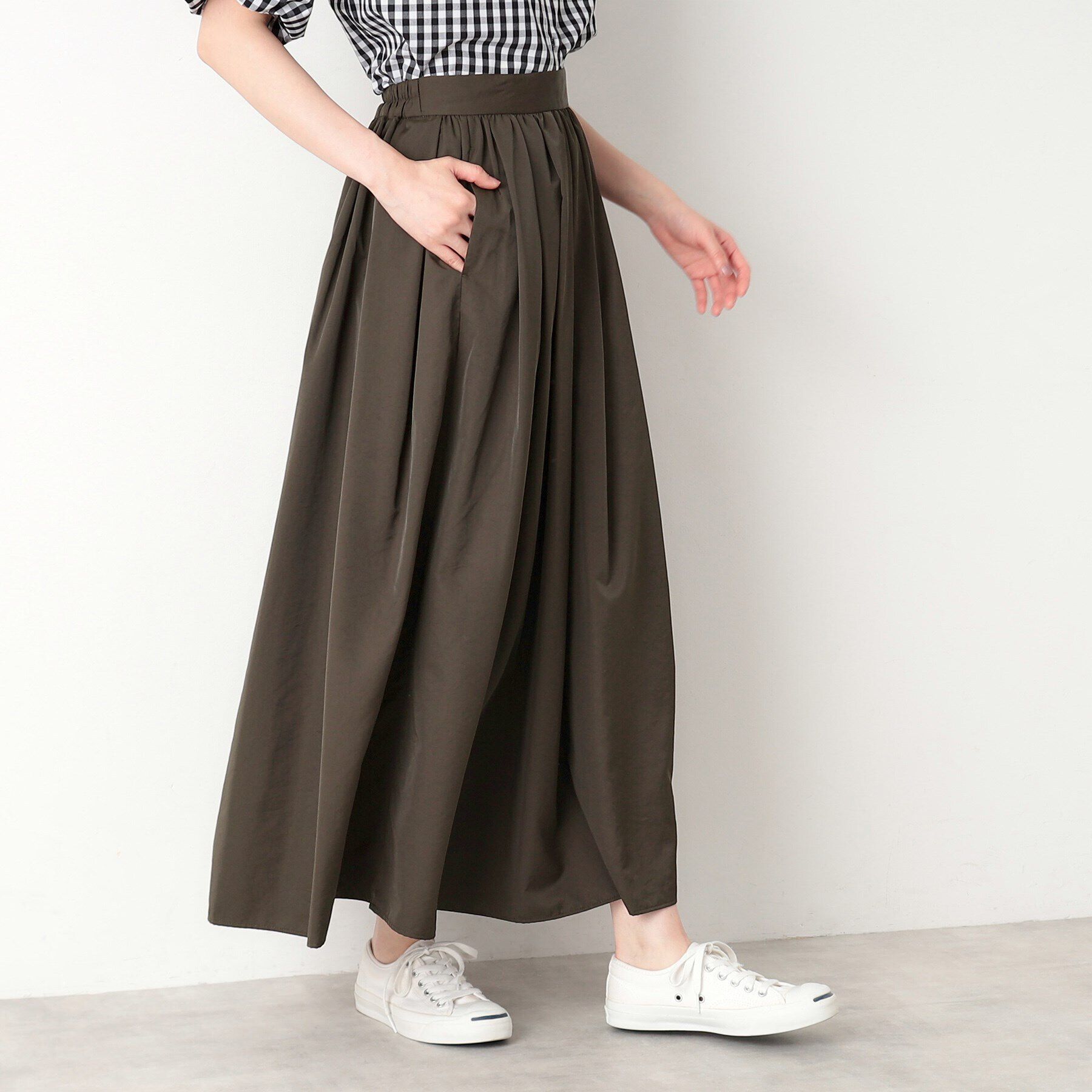 Dessin「【洗える】ワッシャースカート（XS～L）」|スカート|