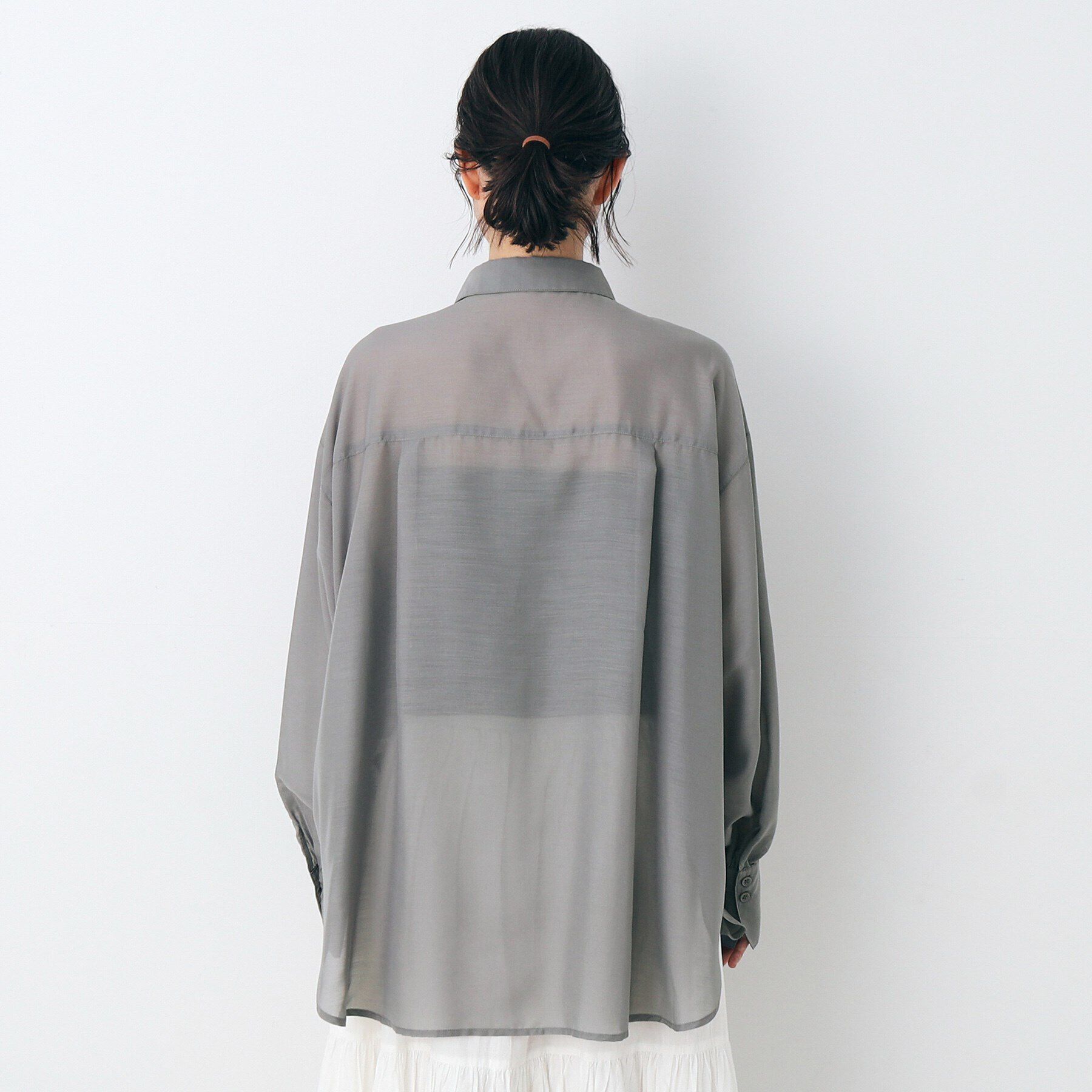 Dessin「シアーオーバーシャツ」|シャツ・ブラウス|