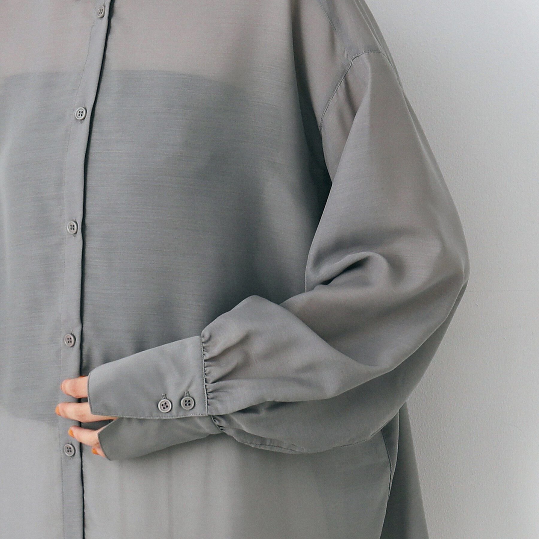 Dessin「シアーオーバーシャツ」|シャツ・ブラウス|