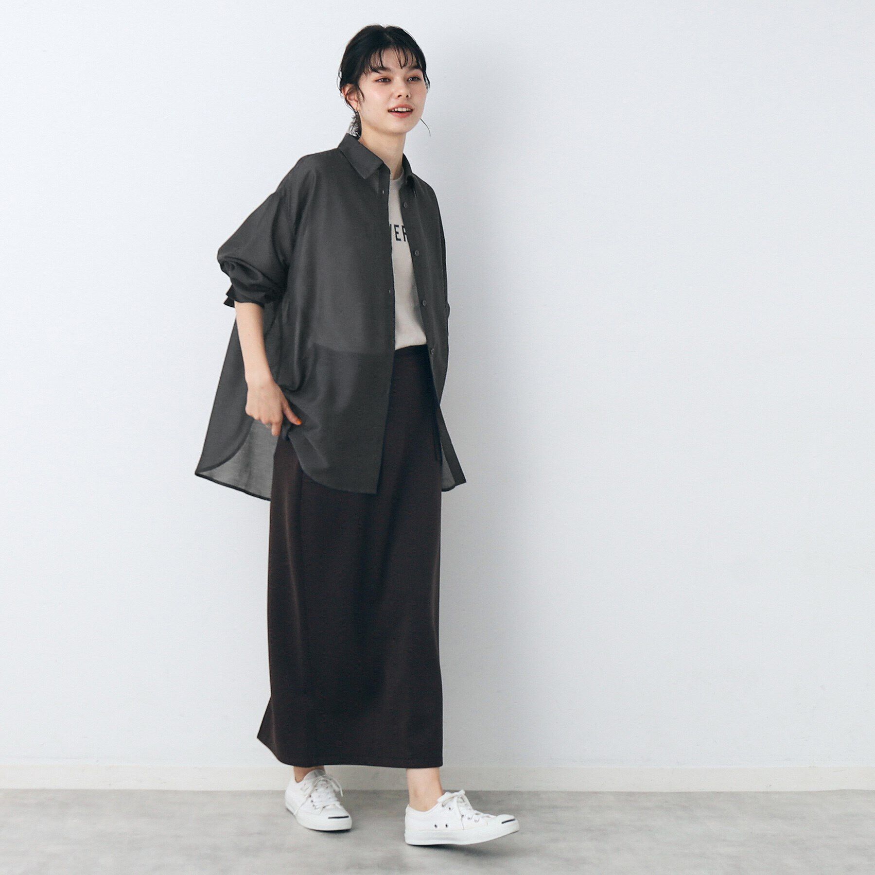 Dessin「シアーオーバーシャツ」|シャツ・ブラウス|