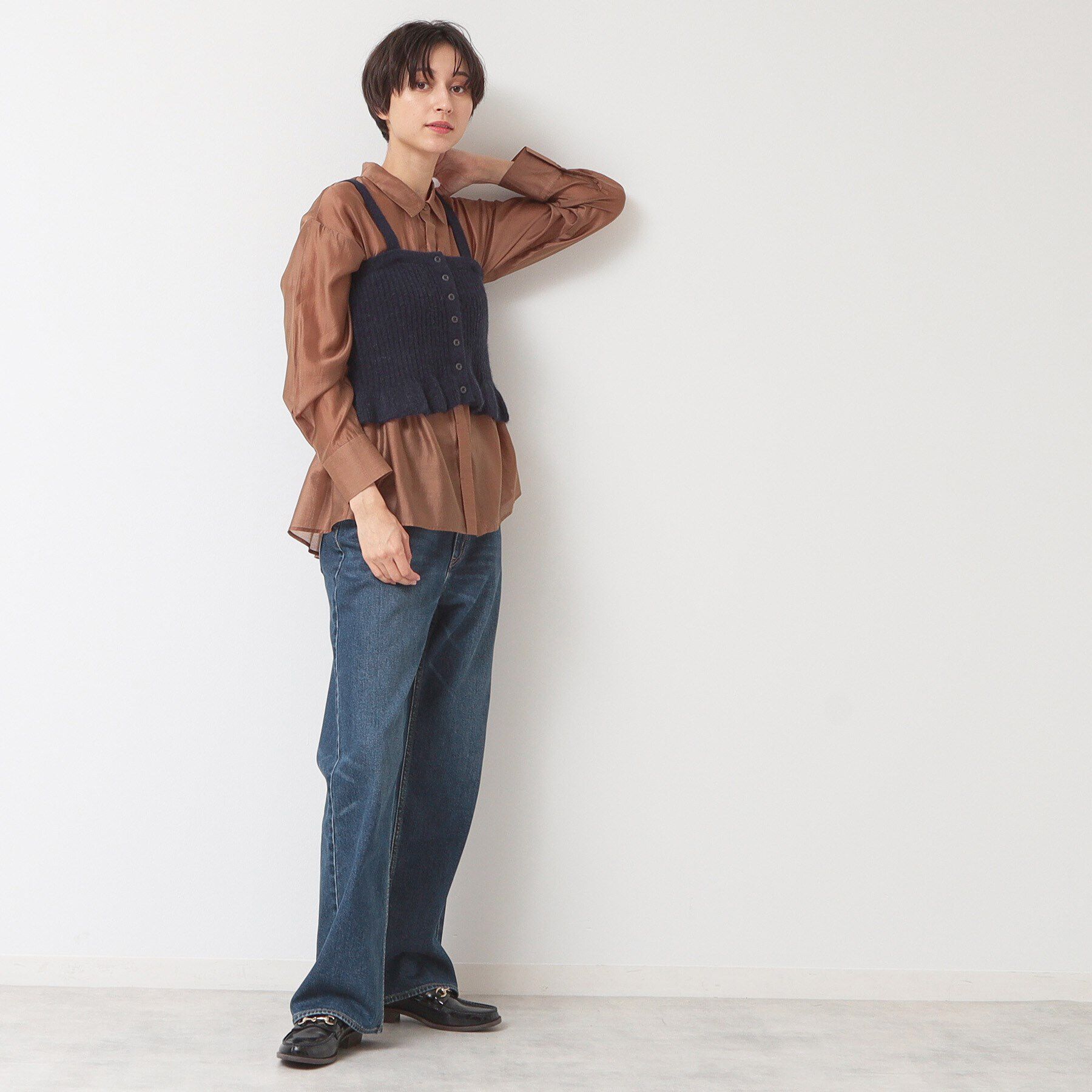 Dessin「【洗える】ニットビスチェ」|ベスト・ジレ|