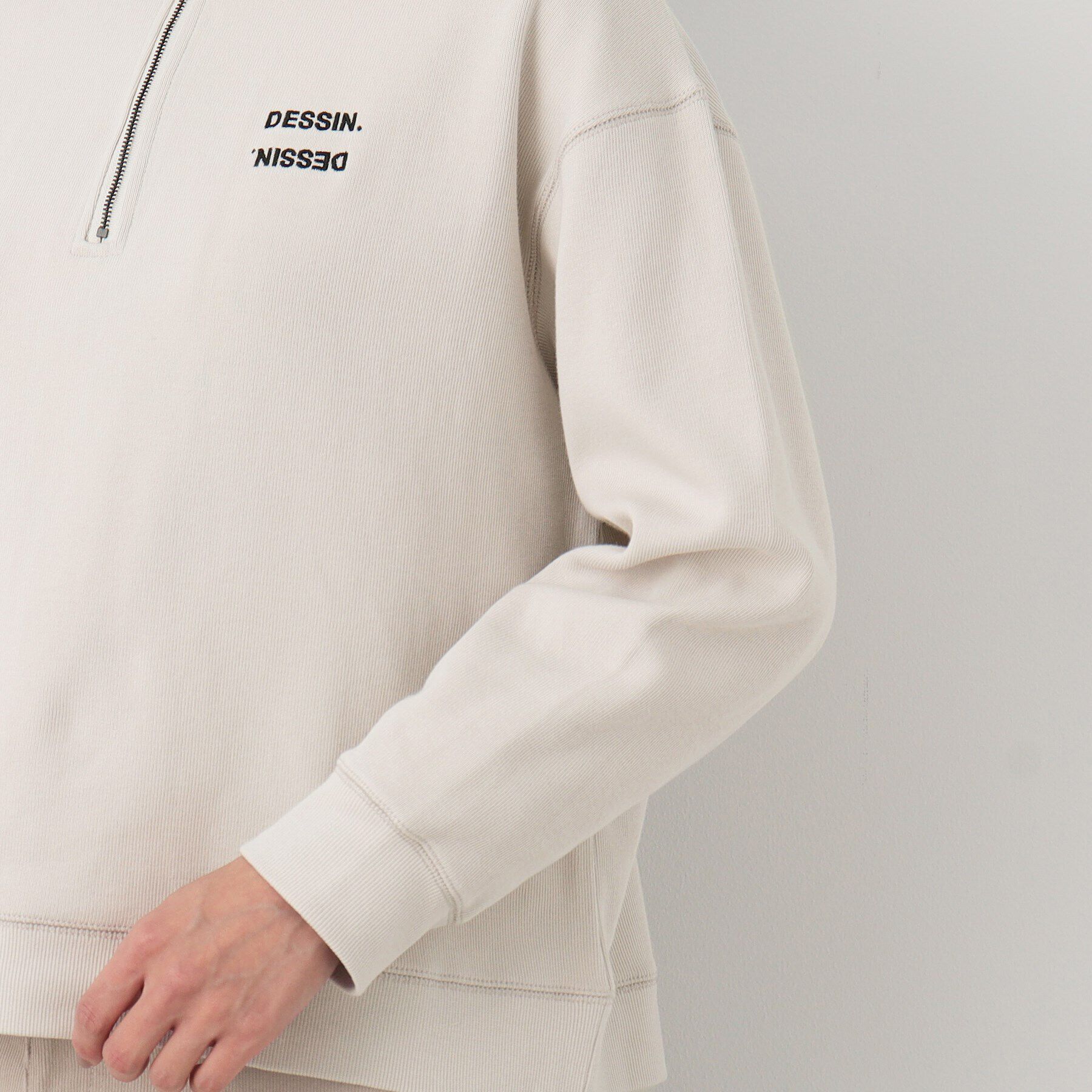 Dessin「ハーフジップカットソー」|Tシャツ・カットソー|