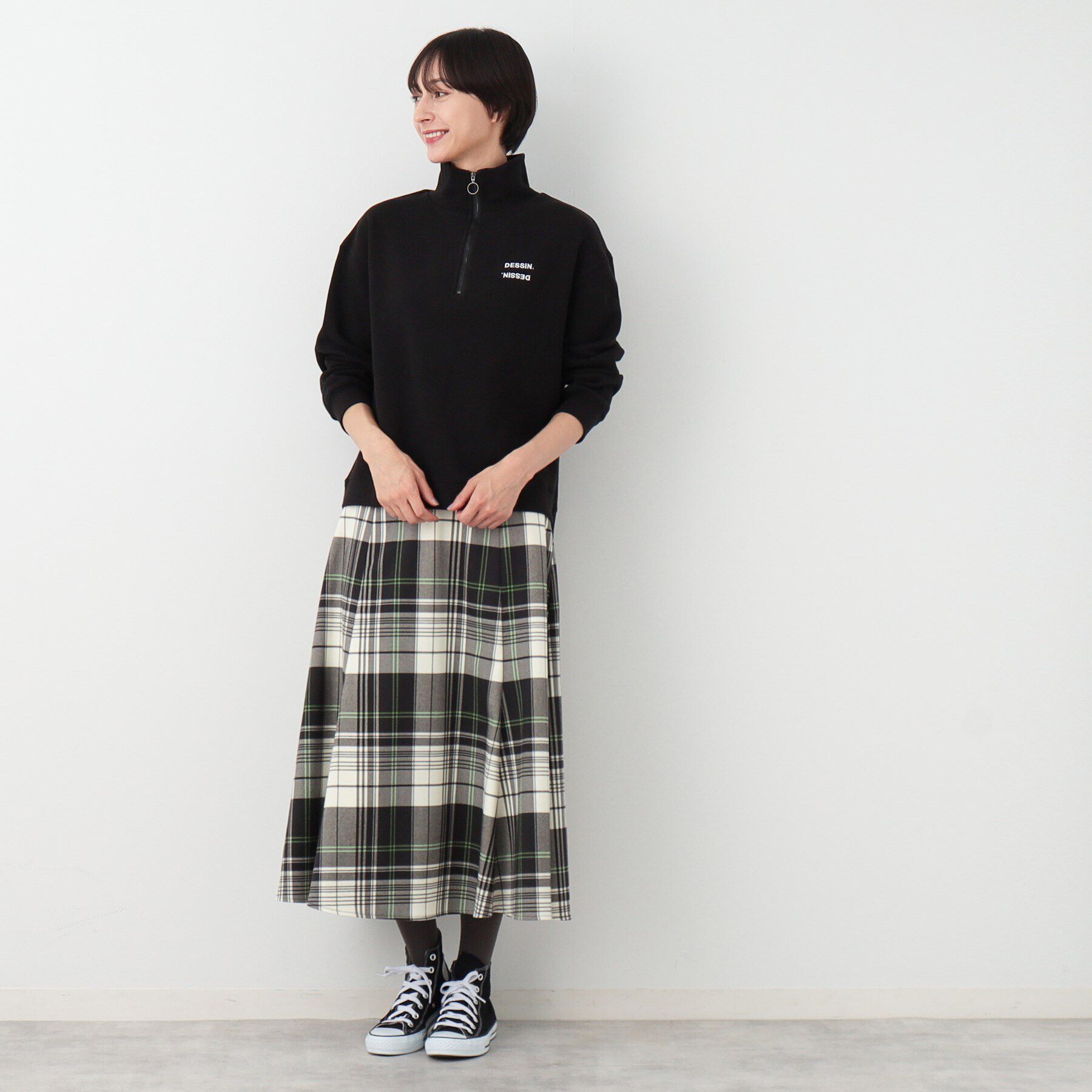 Dessin「ハーフジップカットソー」|Tシャツ・カットソー|