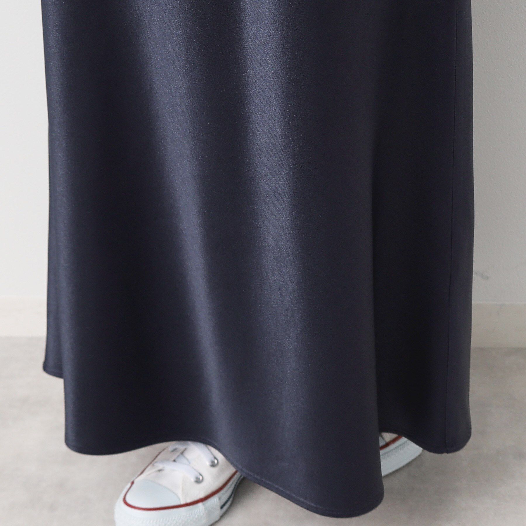 Dessin「【洗える】ナローサテンロングスカート」|スカート|