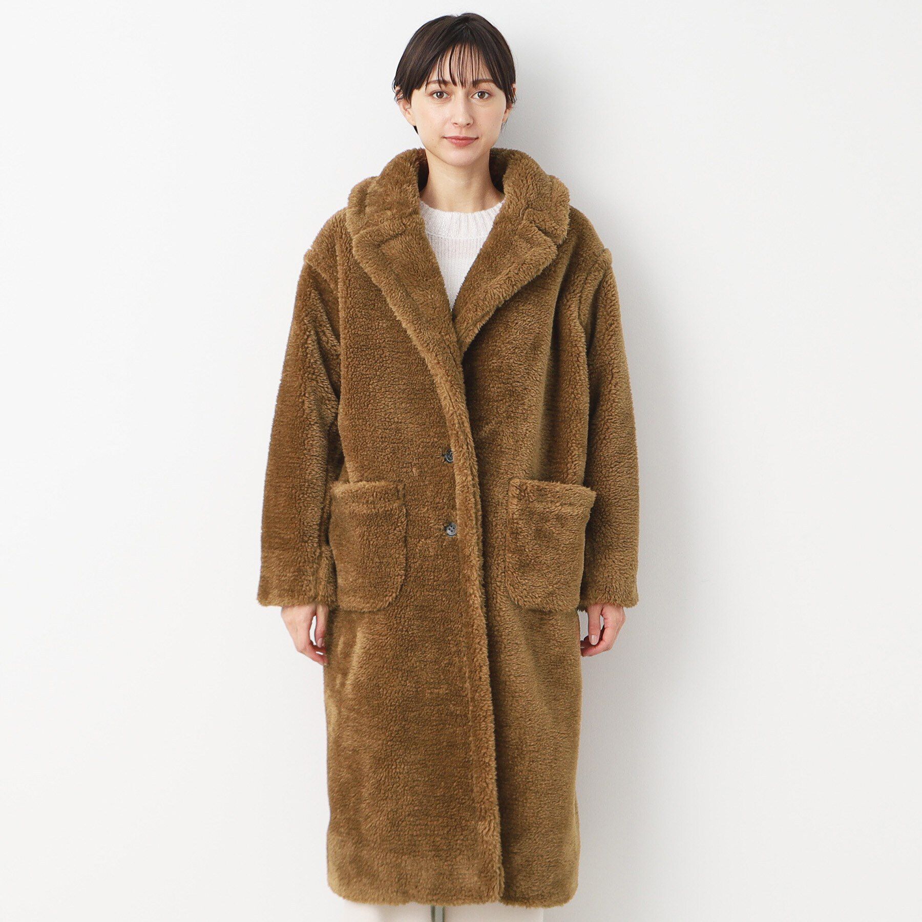 Dessin「ボアテーラードコート」|チェスターコート|