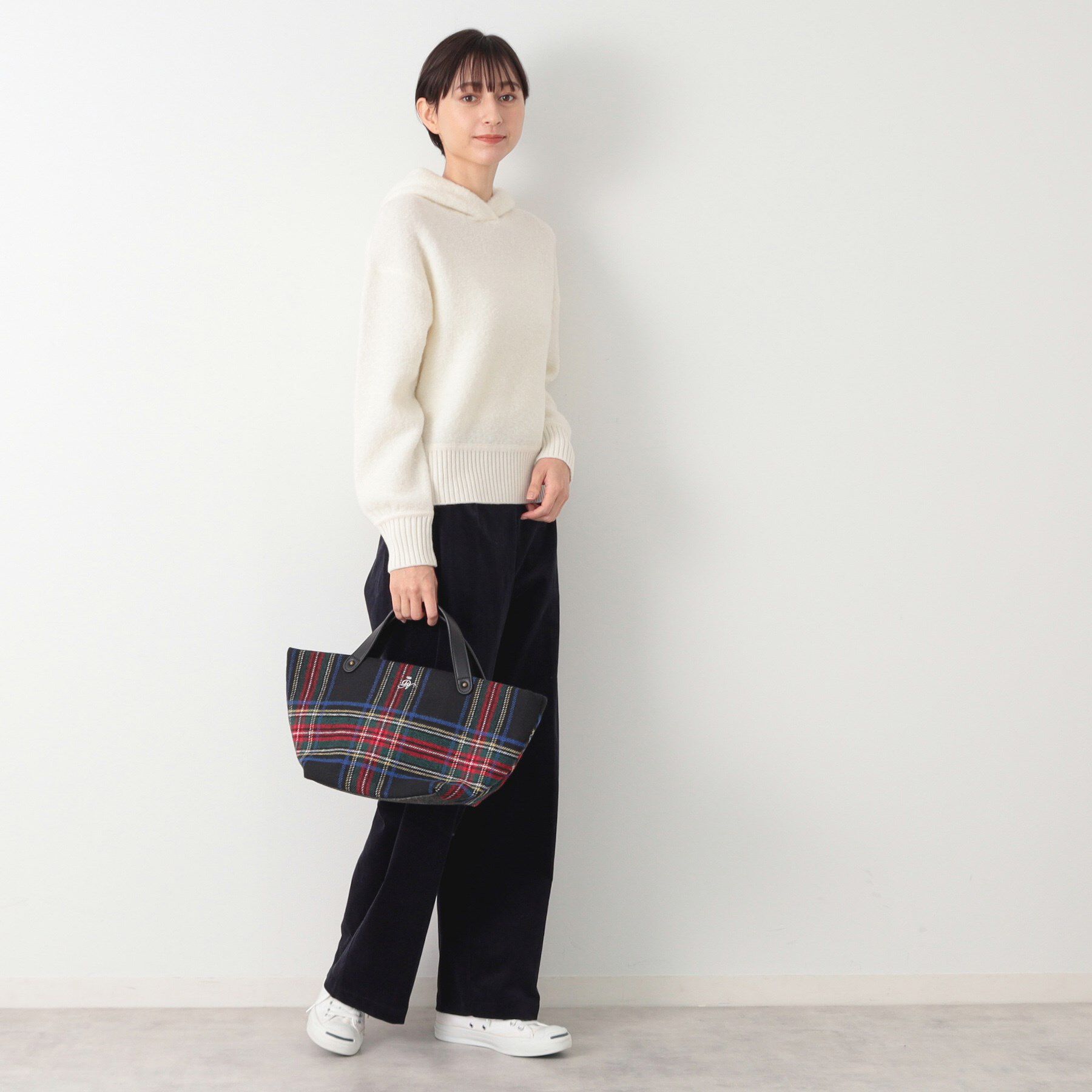 Dessin「【洗える】ループヤーンフードニット」|ニット・セーター|