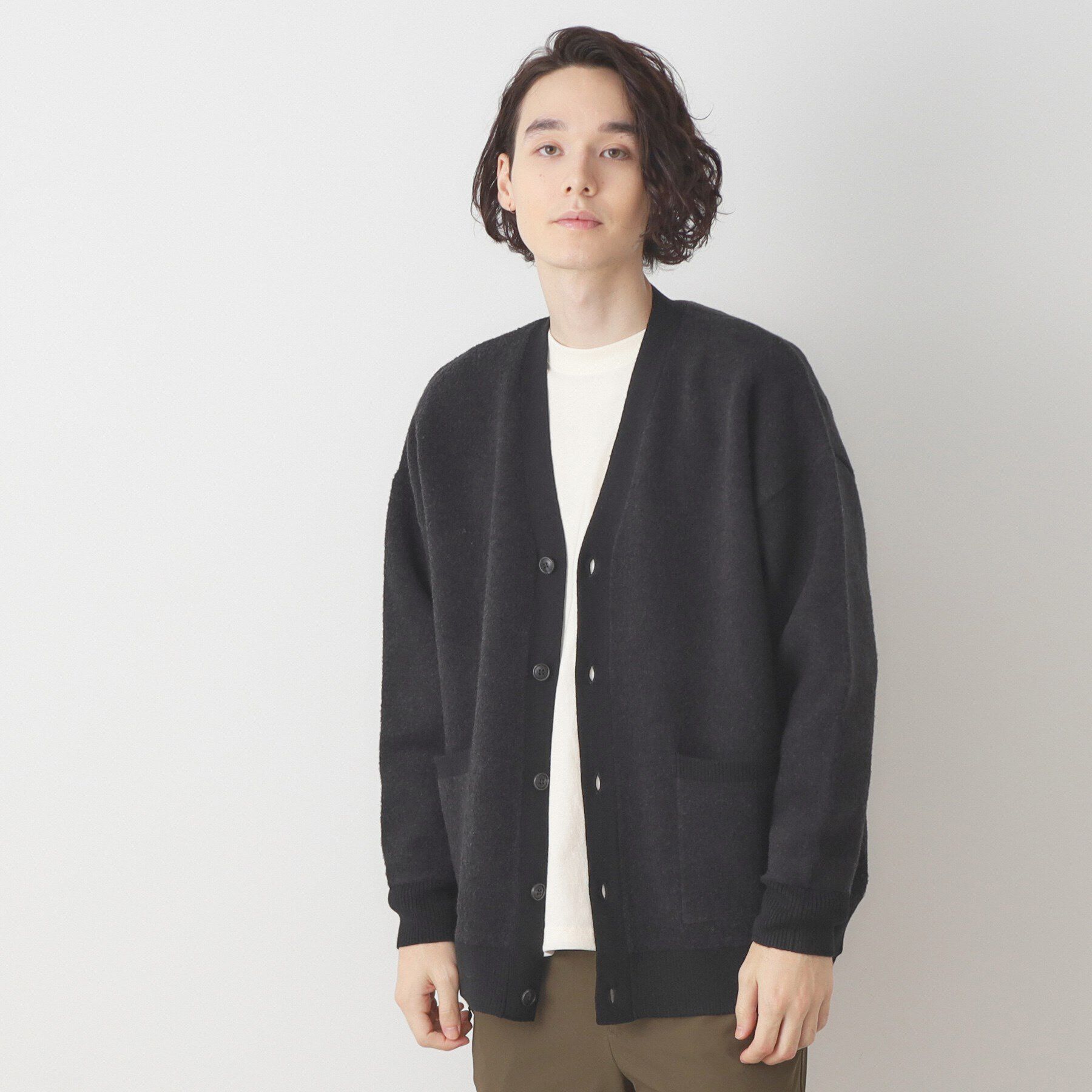 Dessin「ブークレニットカーディガン」|カーディガン|ブラック(019)