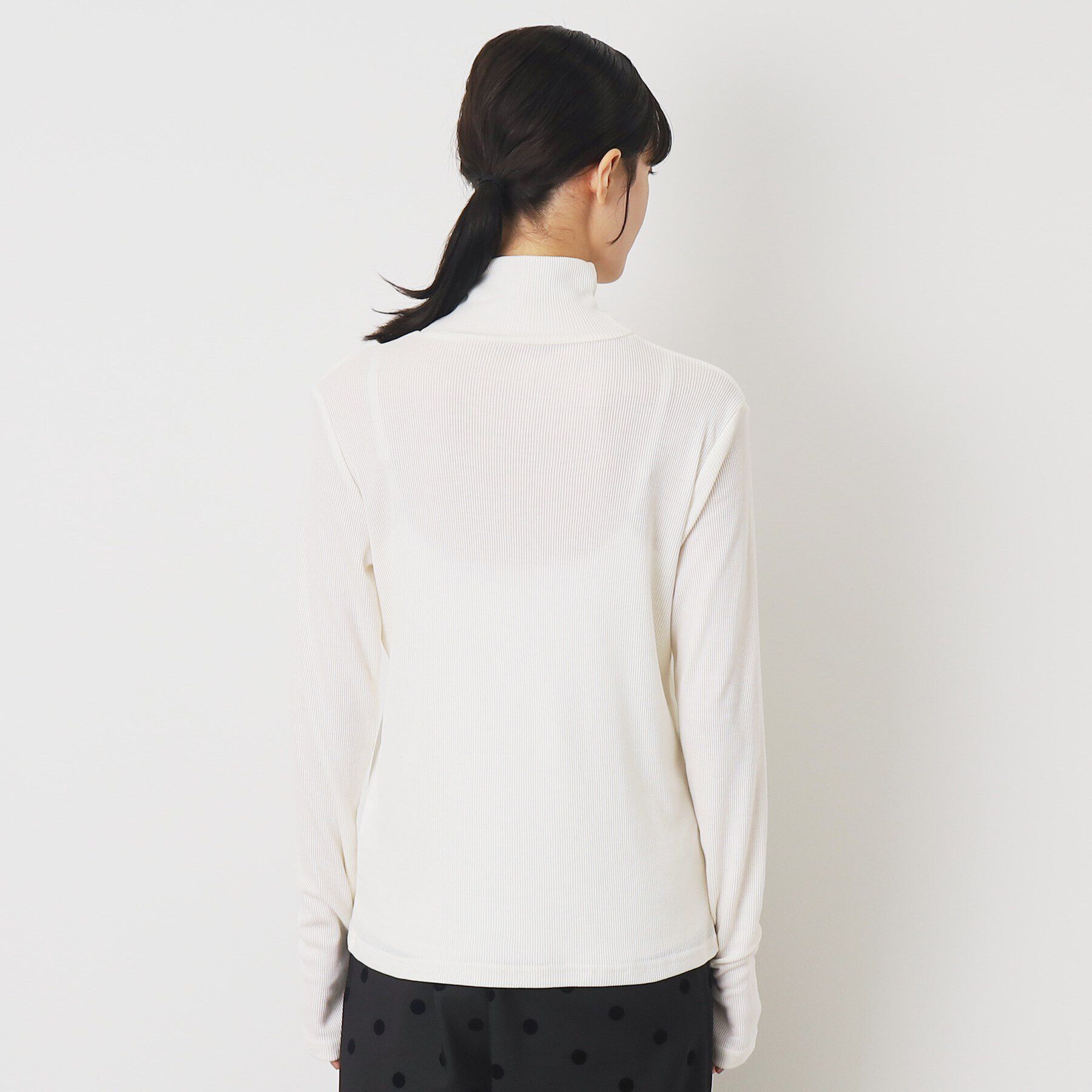 Dessin「リブタートルネックロングスリーブ」|Tシャツ・カットソー|