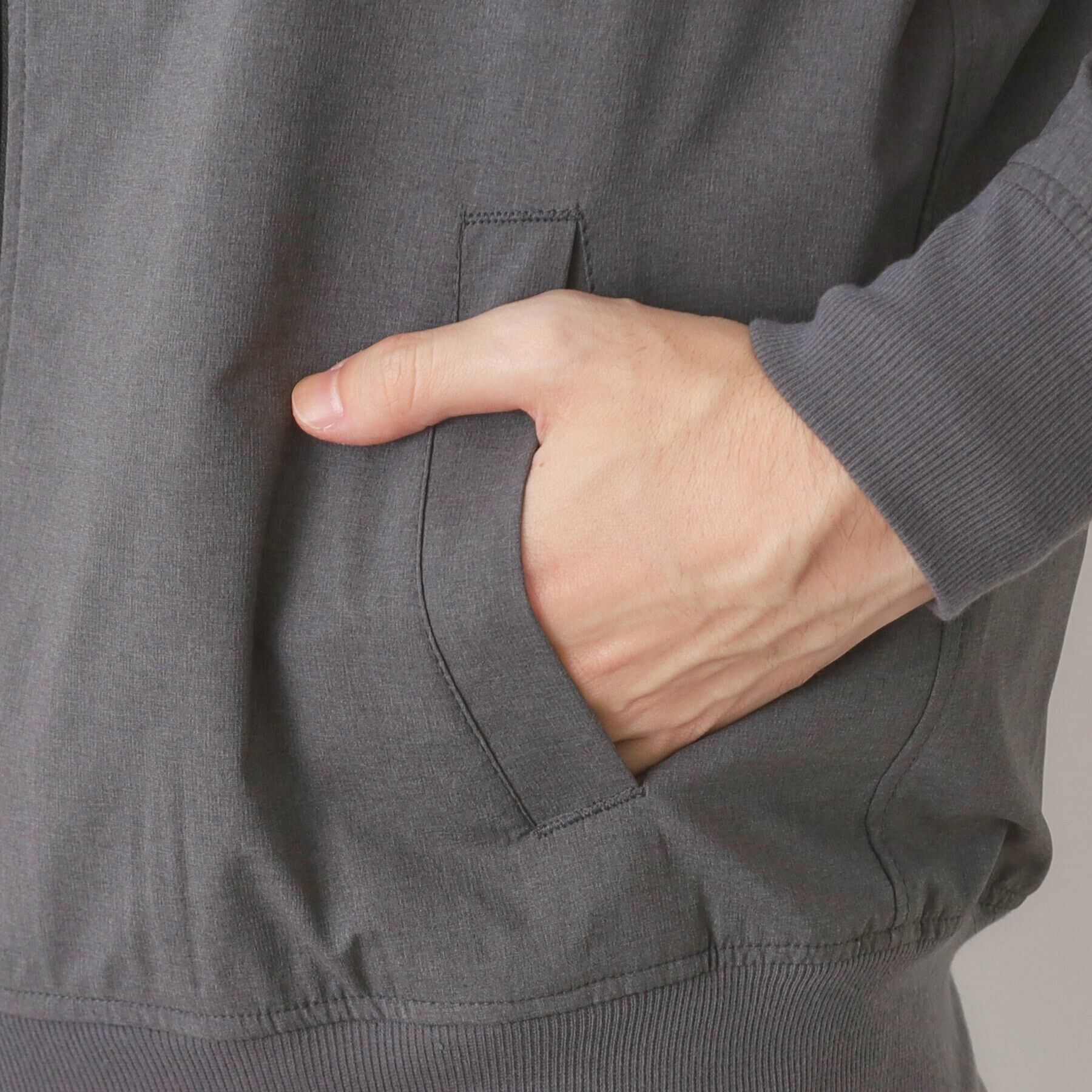 Dessin「【撥水素材】リブブルゾン」|ブルゾン・スタジャン|