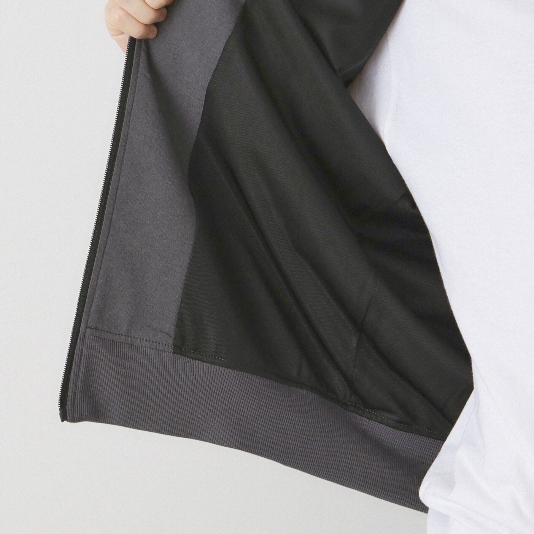 Dessin「【撥水素材】リブブルゾン」|ブルゾン・スタジャン|