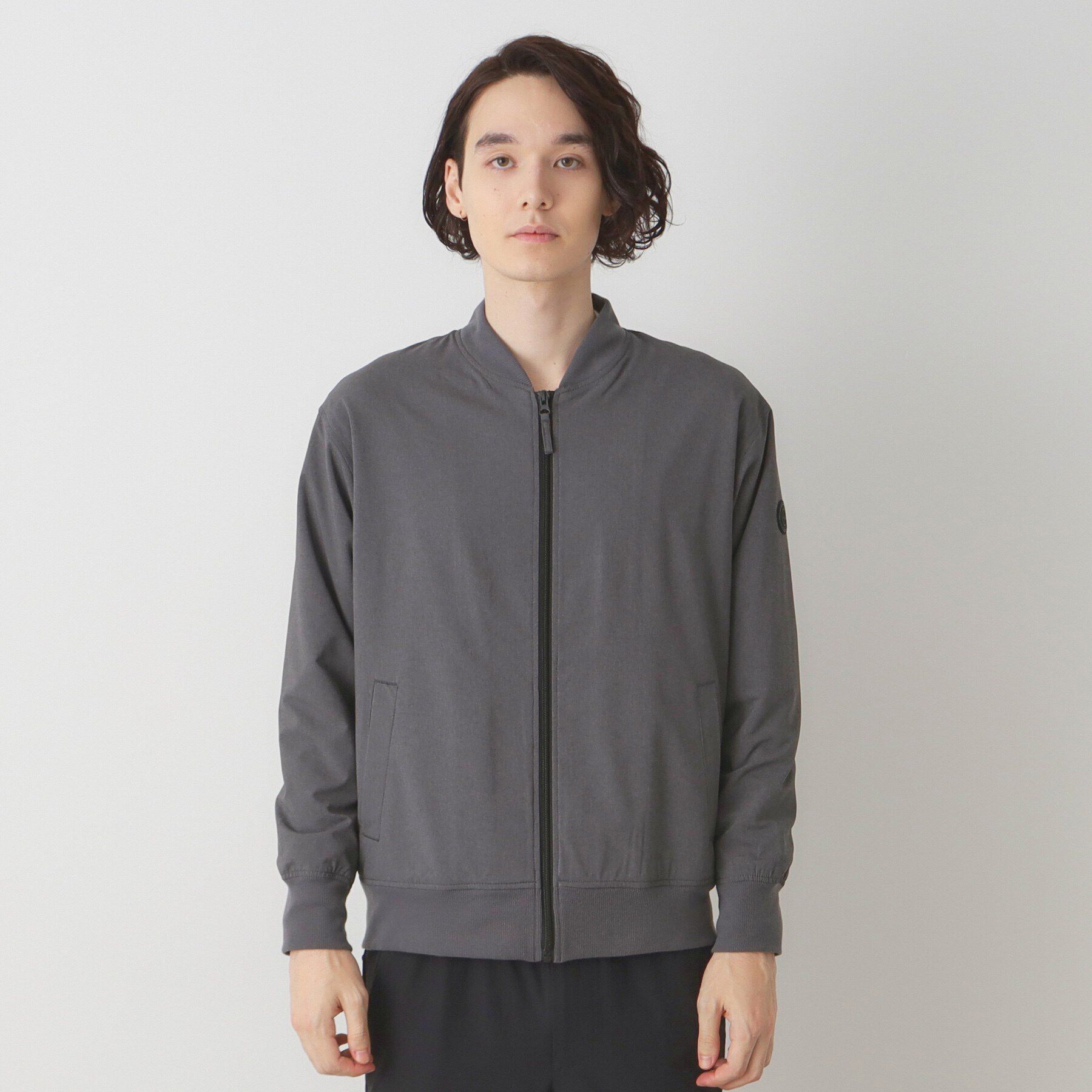 Dessin「【撥水素材】リブブルゾン」|ブルゾン・スタジャン|