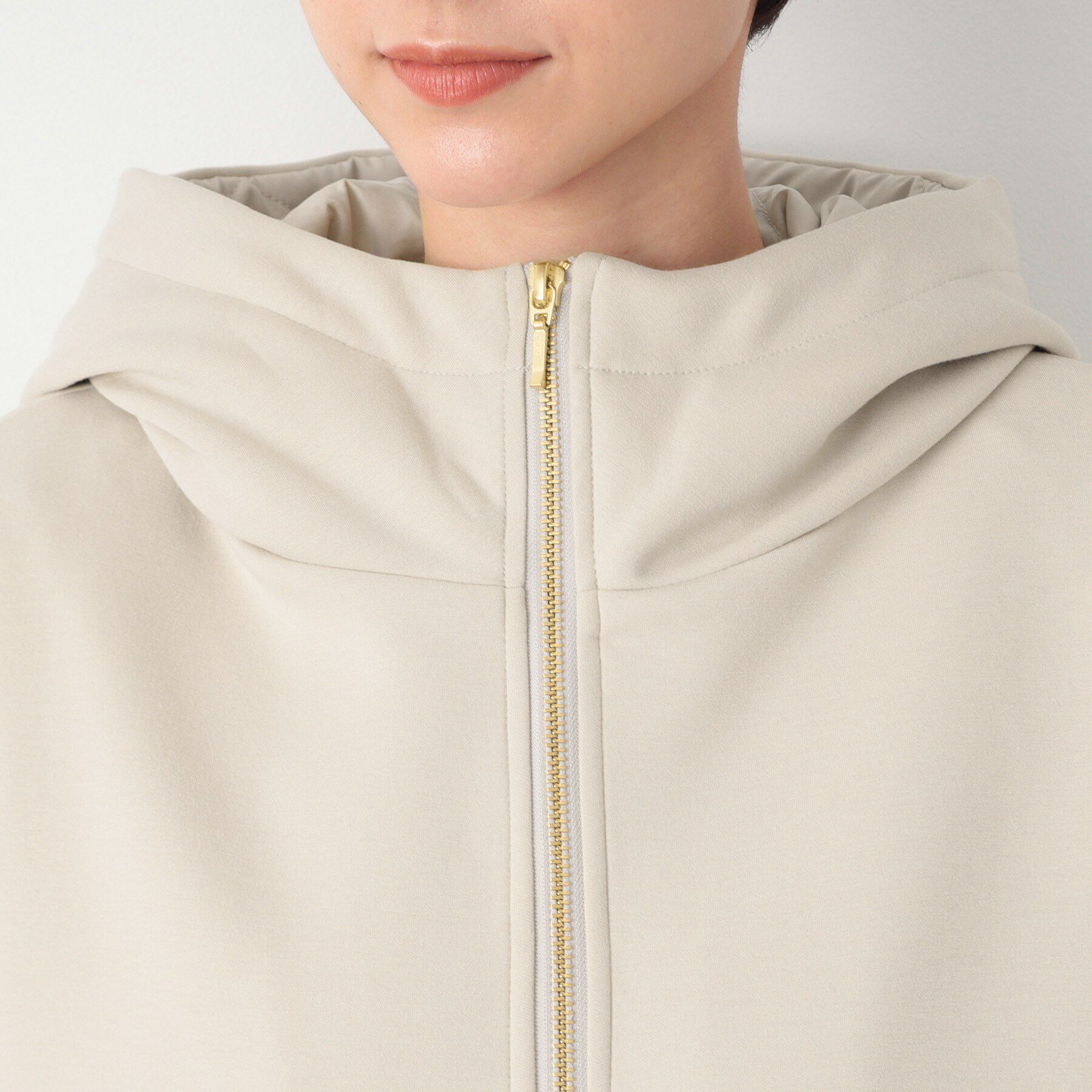 Dessin「キルトドッキングパーカブルゾン」|ブルゾン・スタジャン|