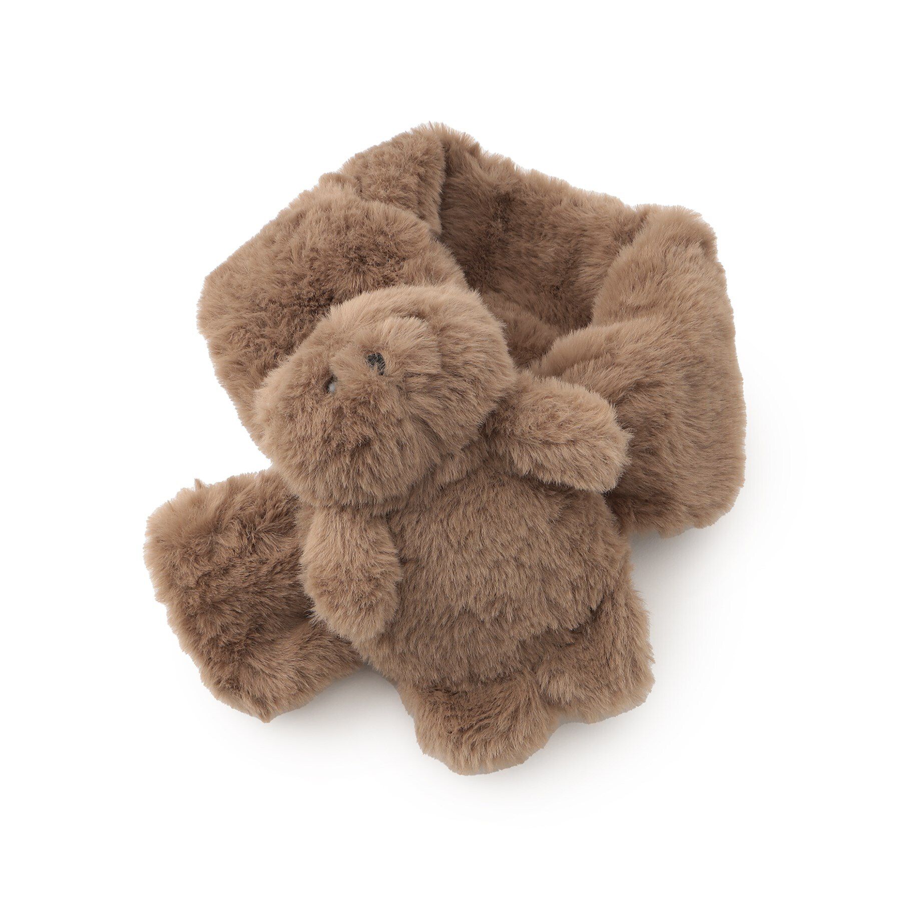 Dessin「ティディキッズネックマフラー」|スヌード|ブラウン(012)